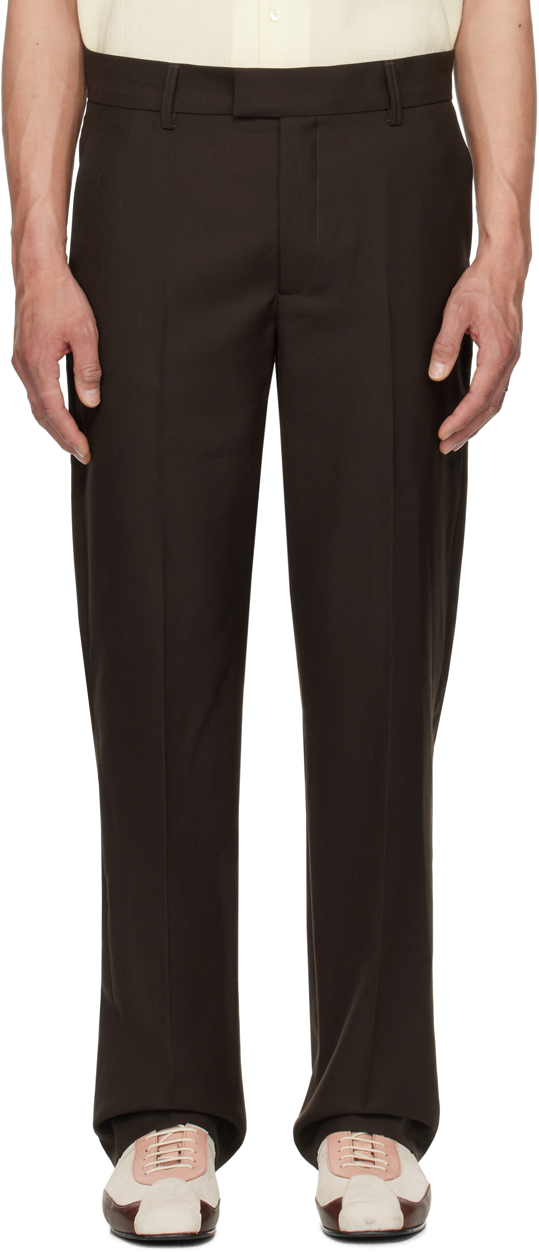 sefr パープル Mike トラウザーズ Sefr / セファー】MIKE SUIT TROUSER（スラックス）｜EDIFICE