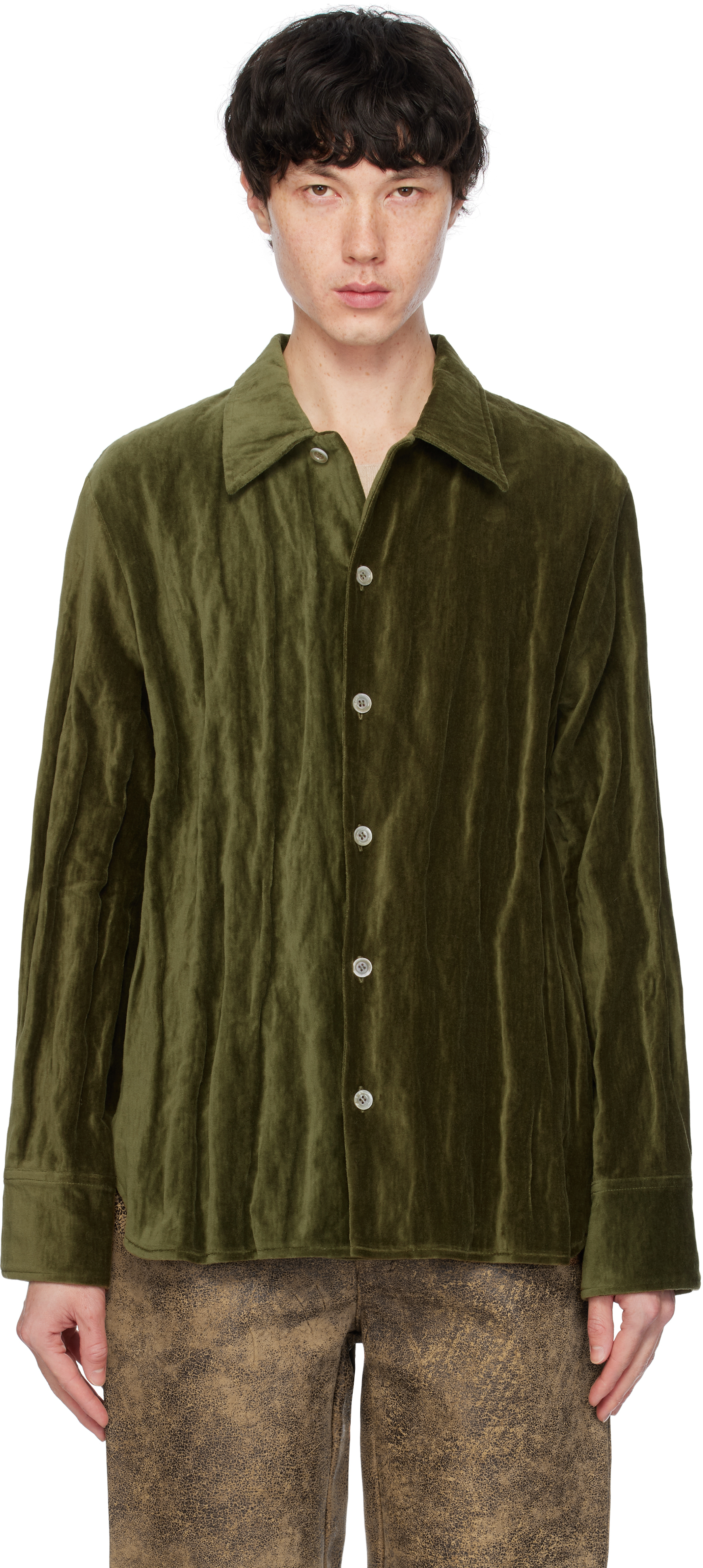 Khaki Ignacio Overshirt Shirt