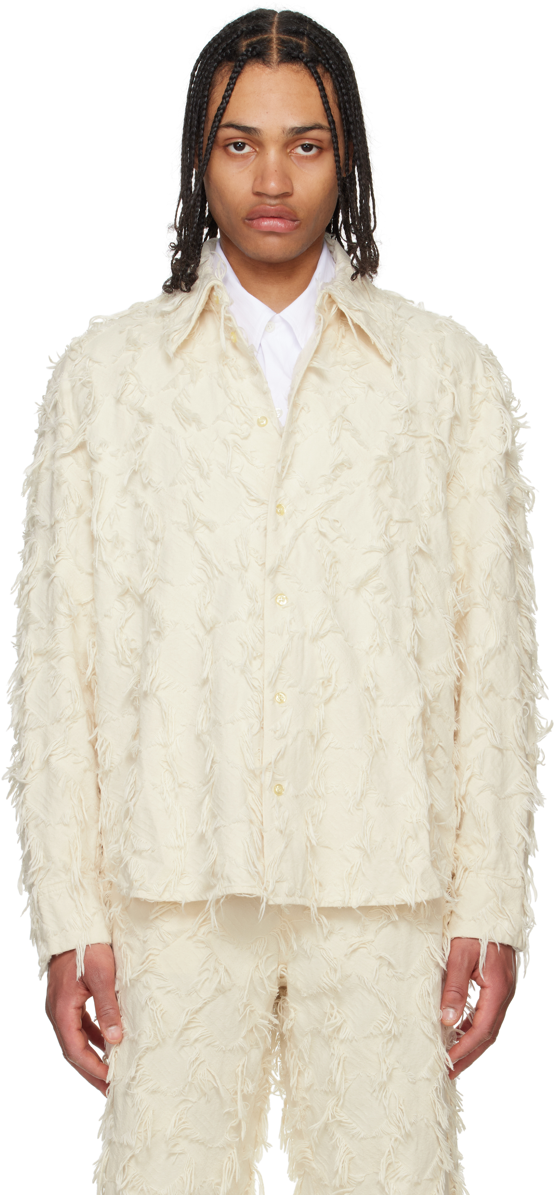 White Wes Denim Shirt