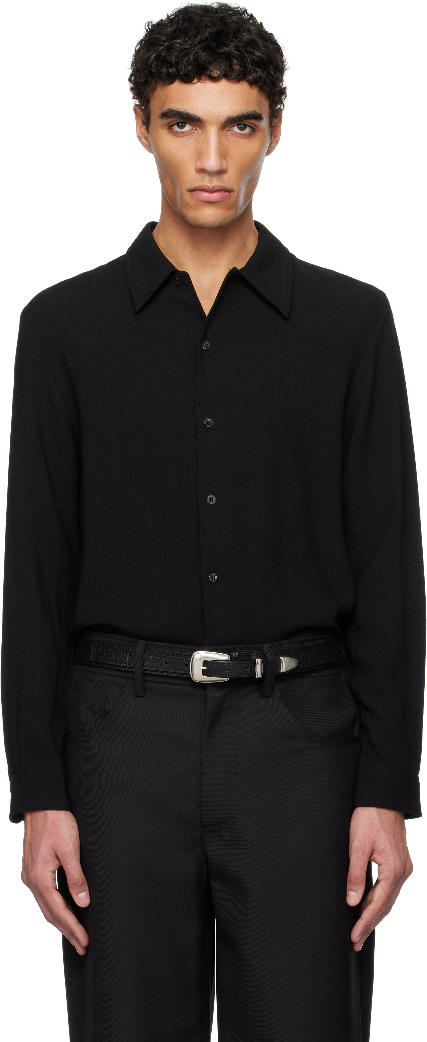 Sefr 強かっ Black Suneham Shirt 黒 s ourlegacy