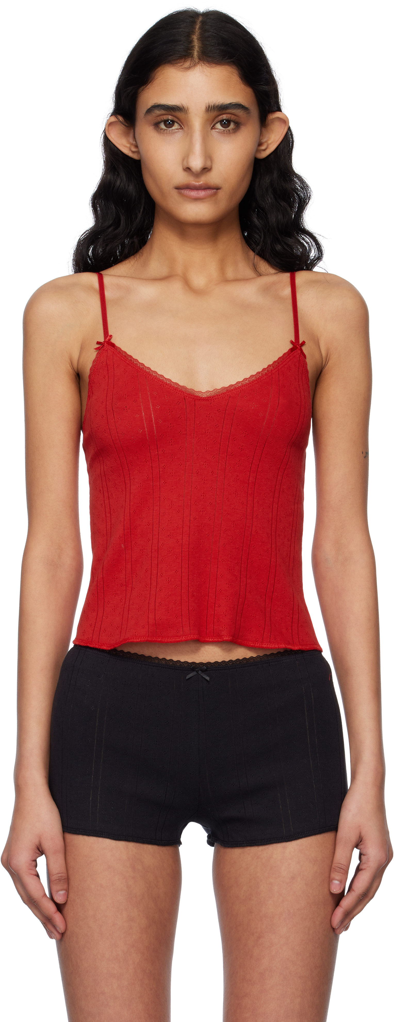 Red 'The Long' Camisole