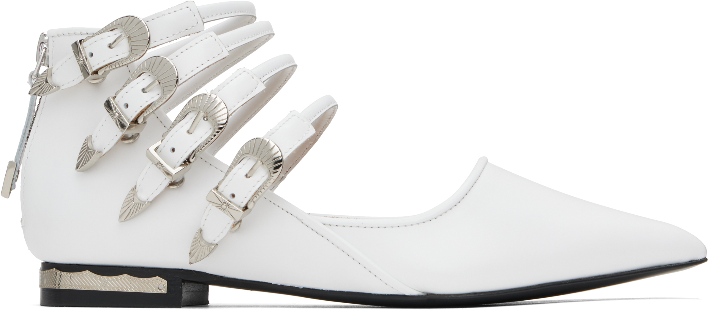 Toga Pulla ウィメンズ バレエシューズ | SSENSE 日本 Toga Pulla ウィメンズ バレエシューズ | SSENSE 日本