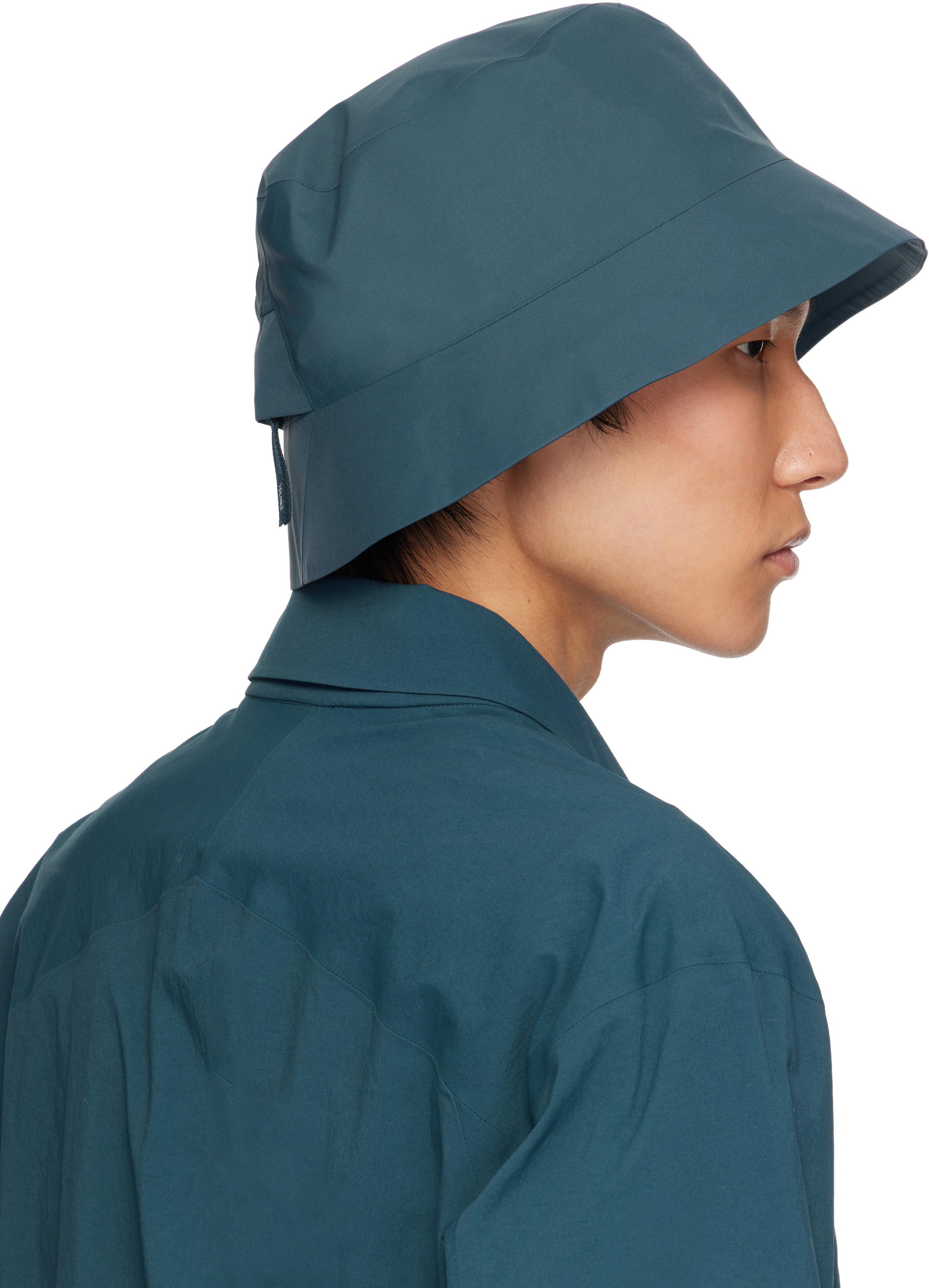 Veilance Navy Waterproof Bucket Hat In Nightscape