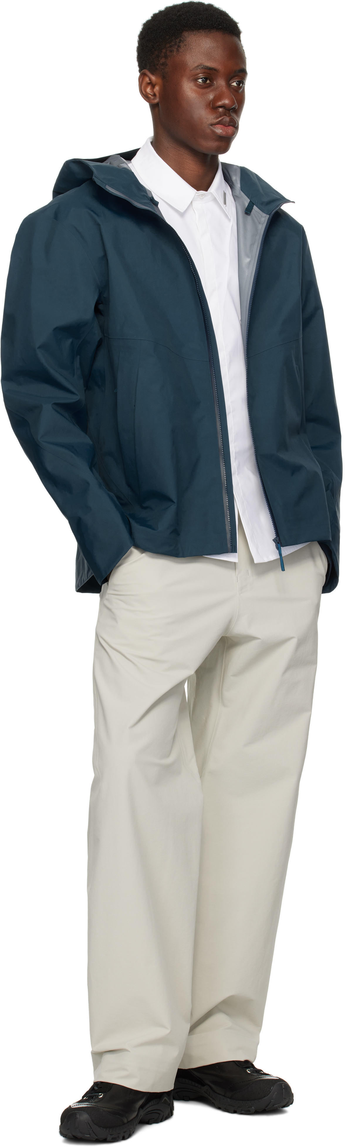 Veilance Nylon Jackets In Green