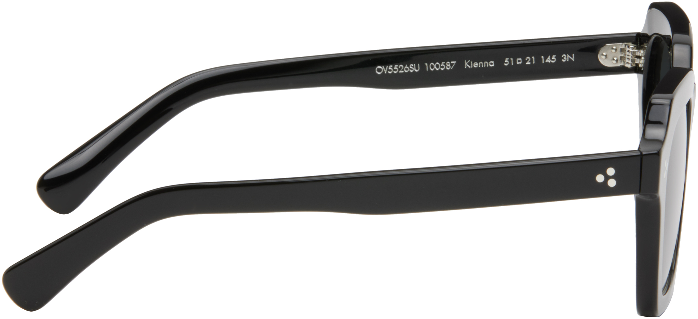 Oliver Peoples Brown Kienna Sunglasses In 100587 Black