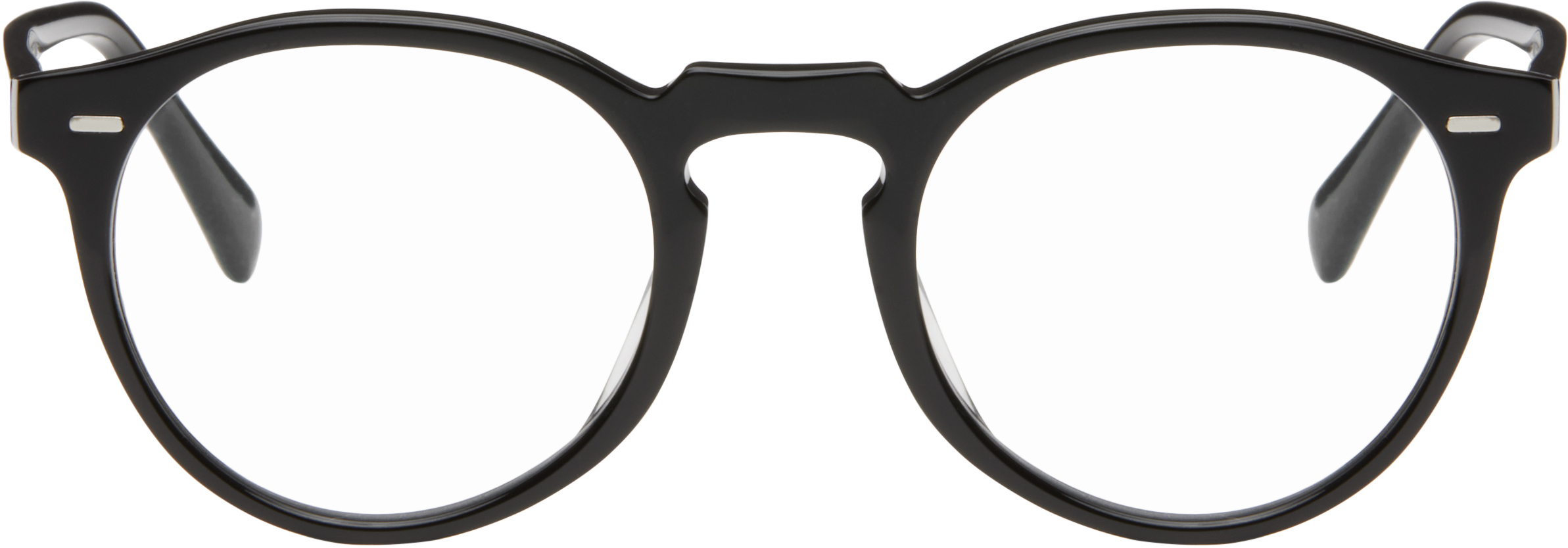 Black Gregory Peck Glasses