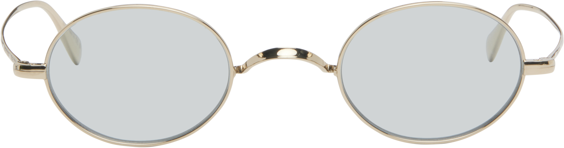 Gold Calidor Sunglasses