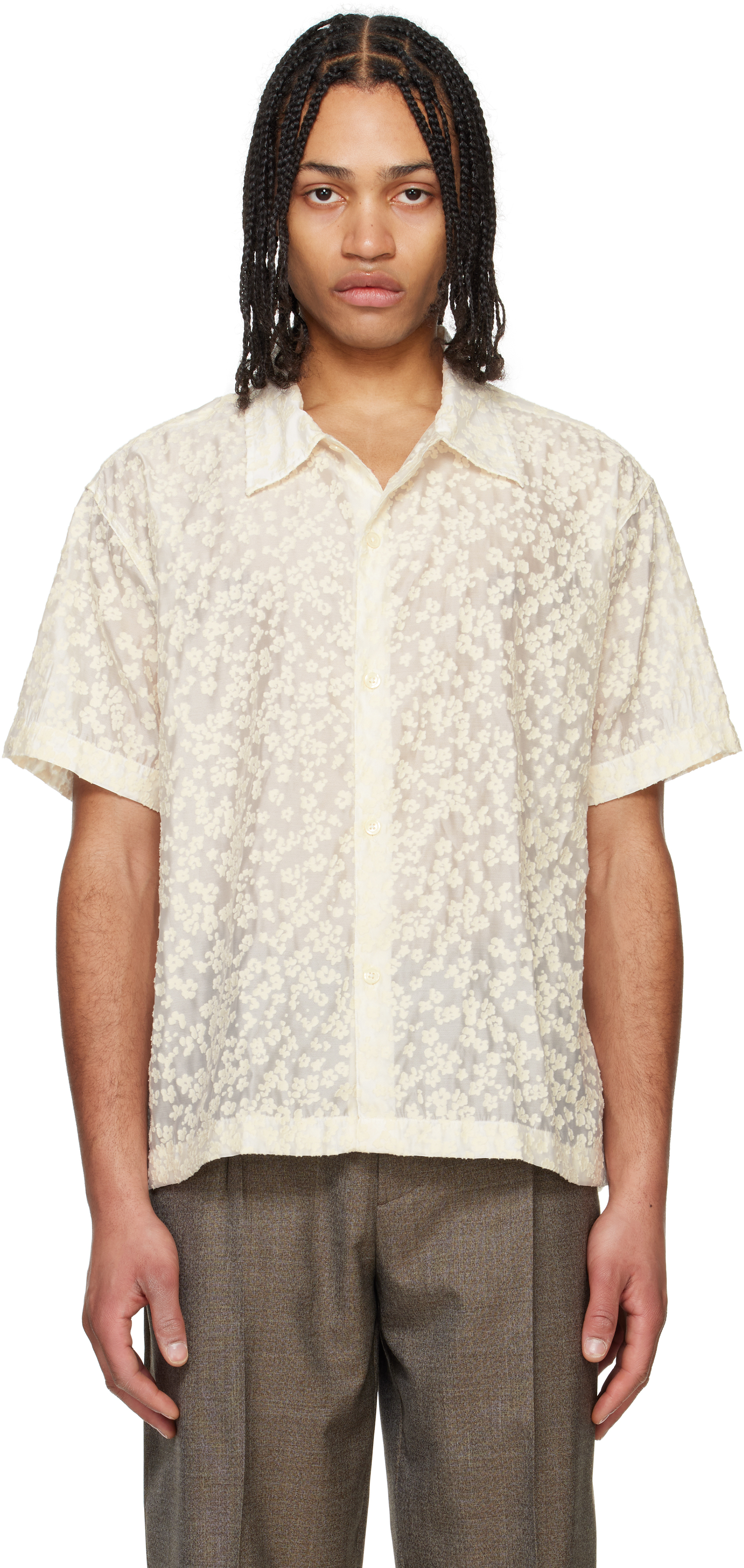 Beige Holiday Shirt