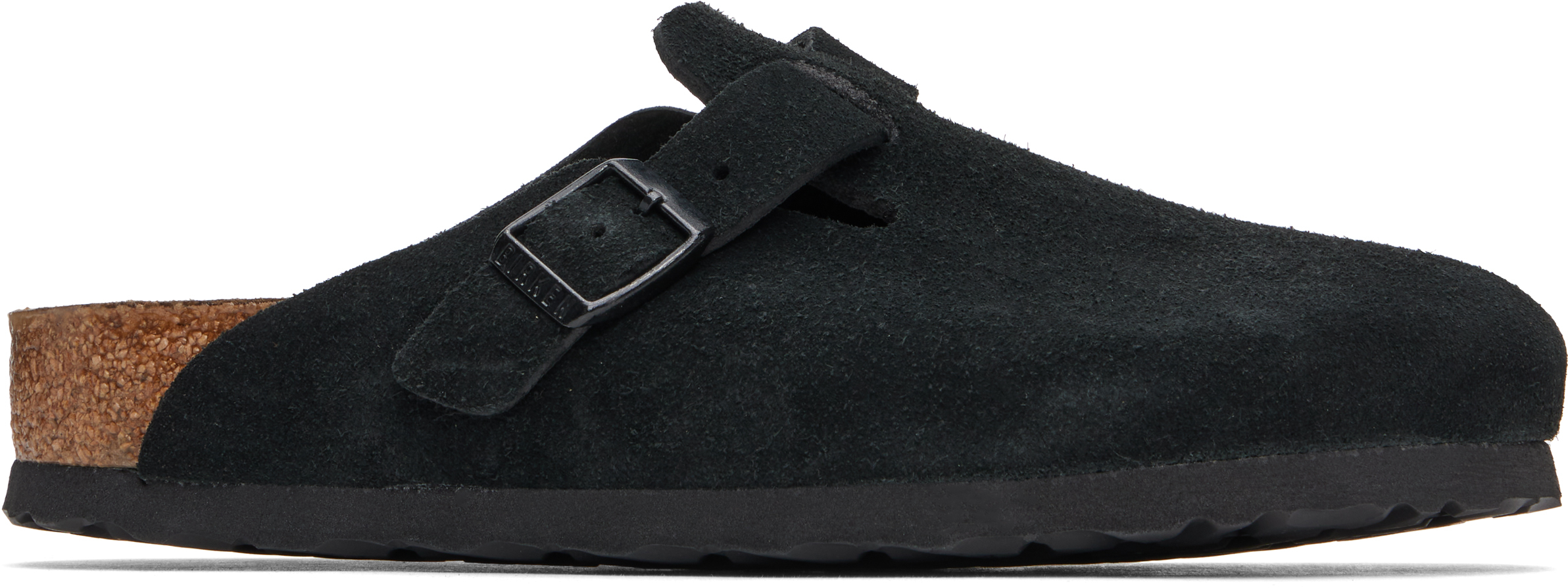 Black Regular Boston Soft Footbed Slip-on Loafers