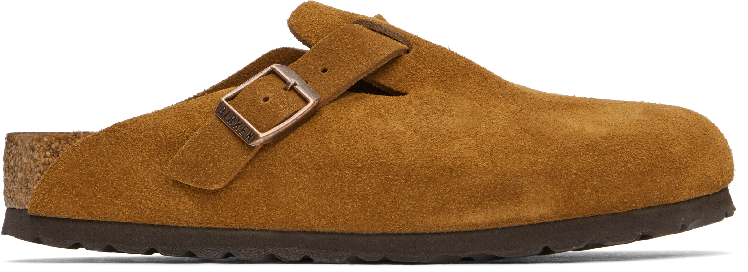 Tan Regular Boston Soft Footbed Slip-on Loafers
