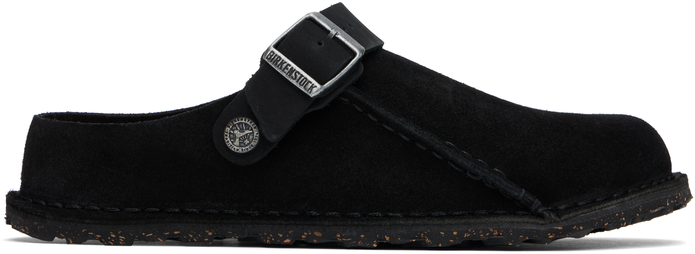 【関税込み】Birkenstock ブラック Lutry ナロー クロッグ Birkenstock: ブラック Lutry ナロー クロッグ | SSENSE 日本