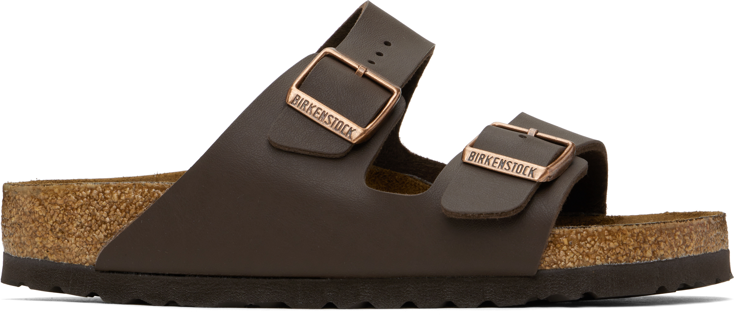 Brown Regular Arizona Sandals
