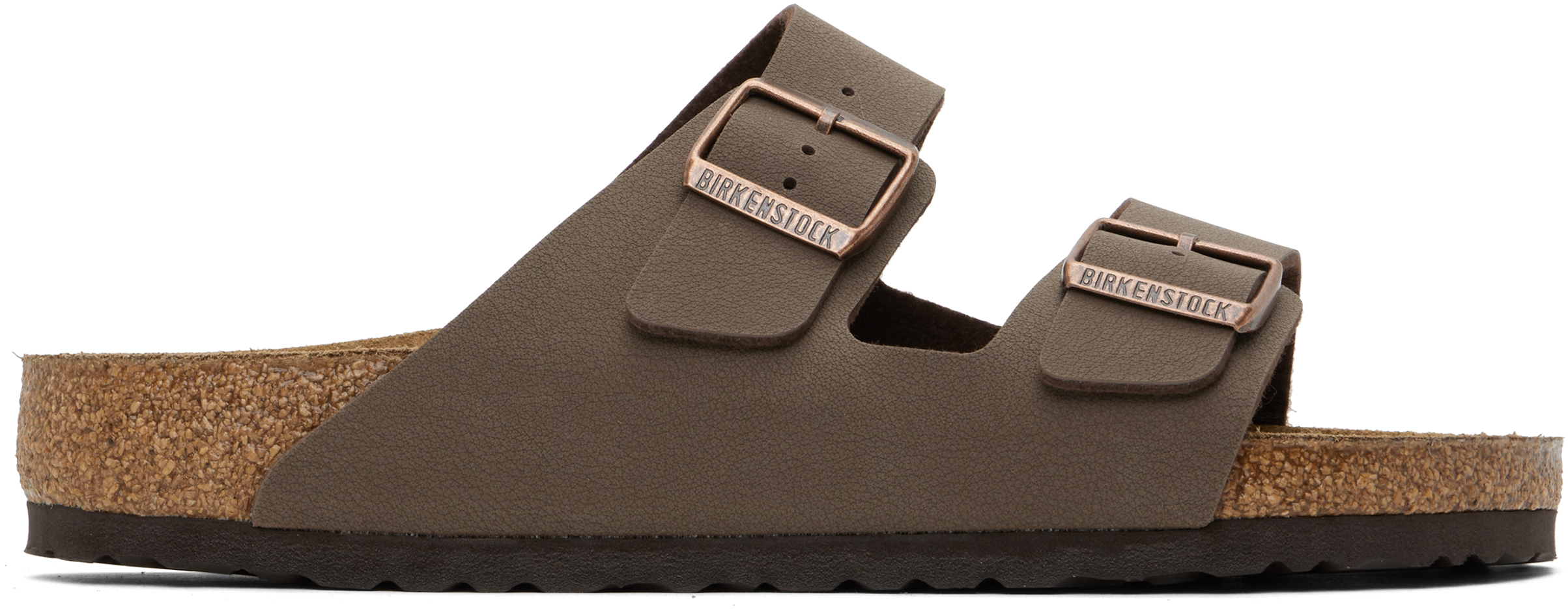 Birkenstock: ブラウン レギュラー Arizona サンダル | SSENSE 日本