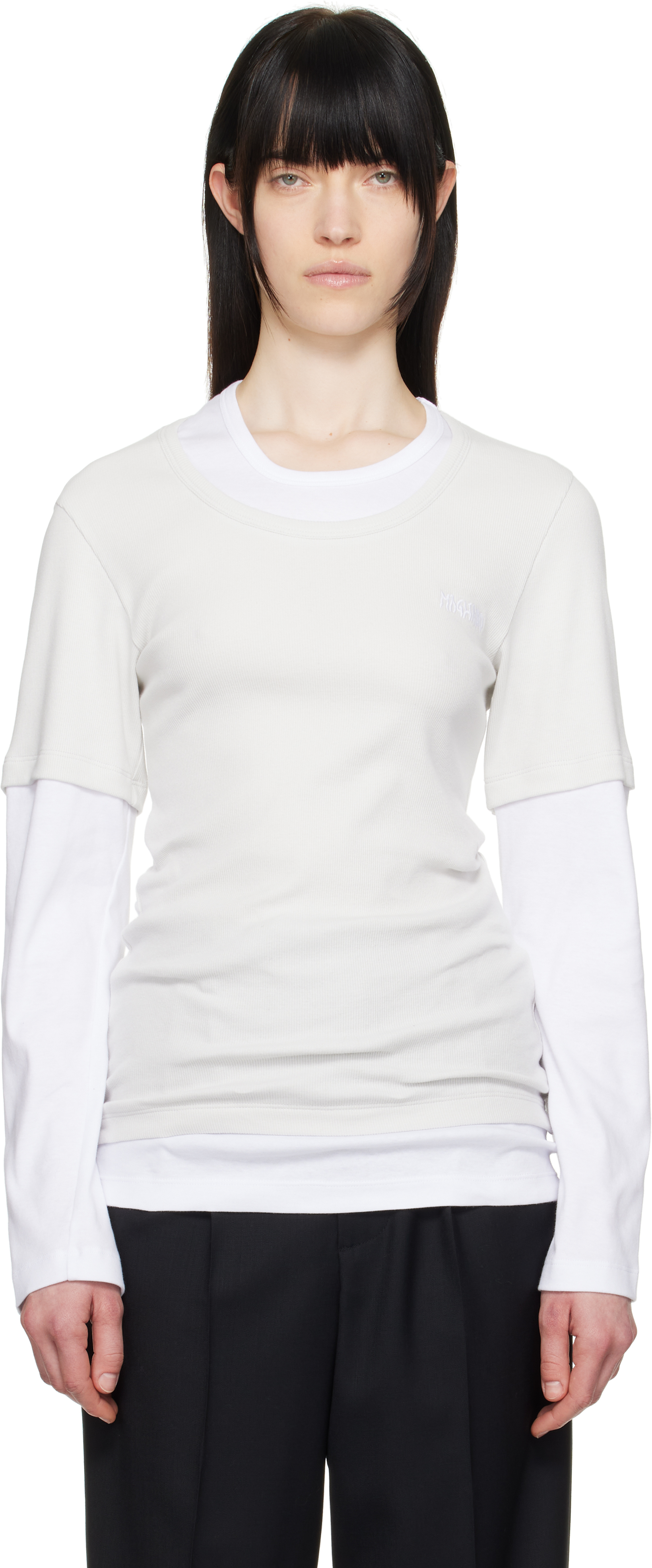 White 
Off-White Trauma Long Sleeve T-shirt