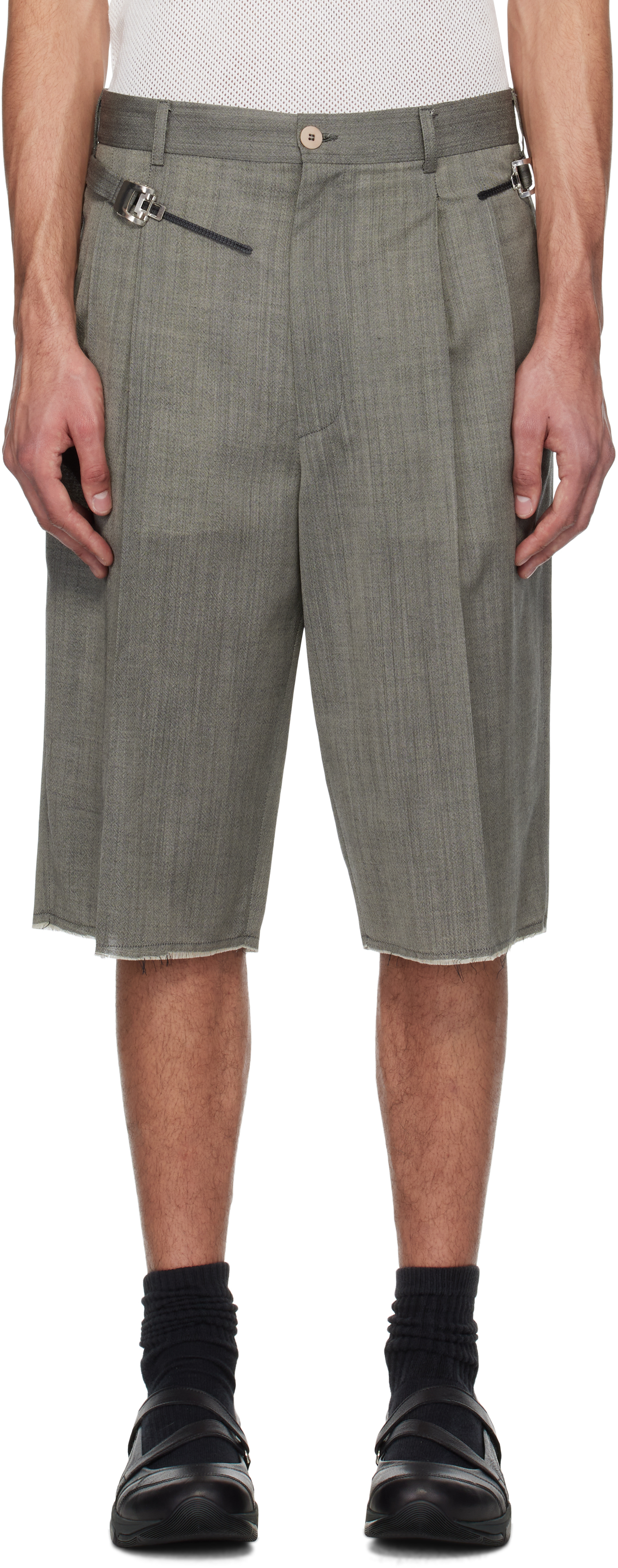 Gray Regolatore Shorts