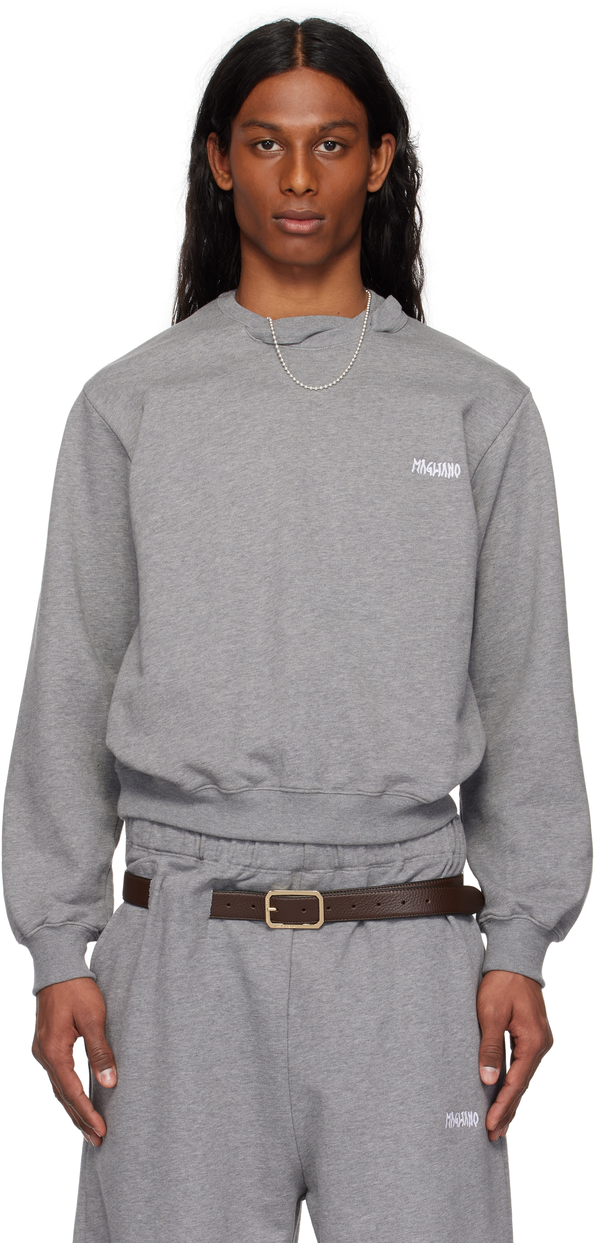 Gray 'Magliano' Gym Sweatshirt
