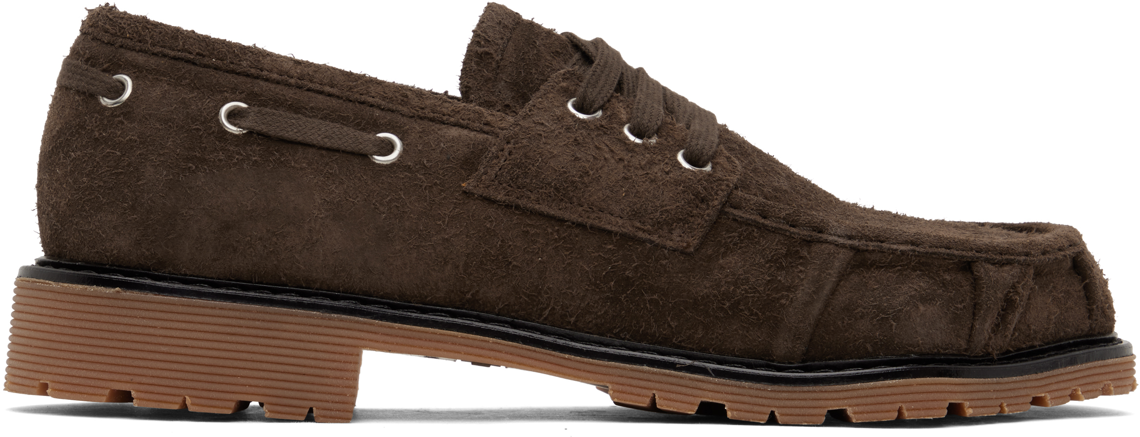 Brown Barchino Monster Boat Shoes