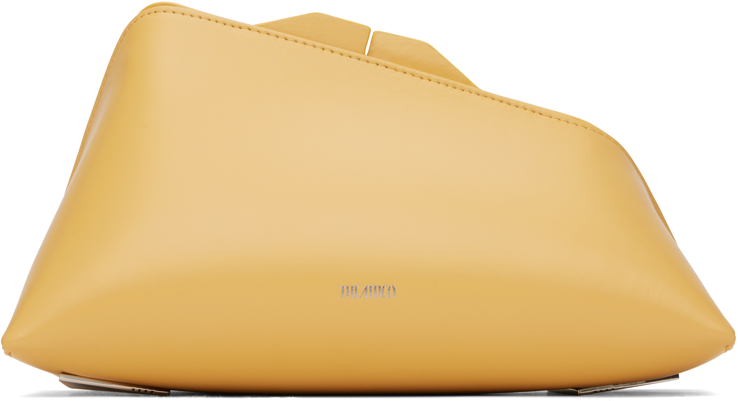 Yellow '8.30 PM' Oversized Clutch