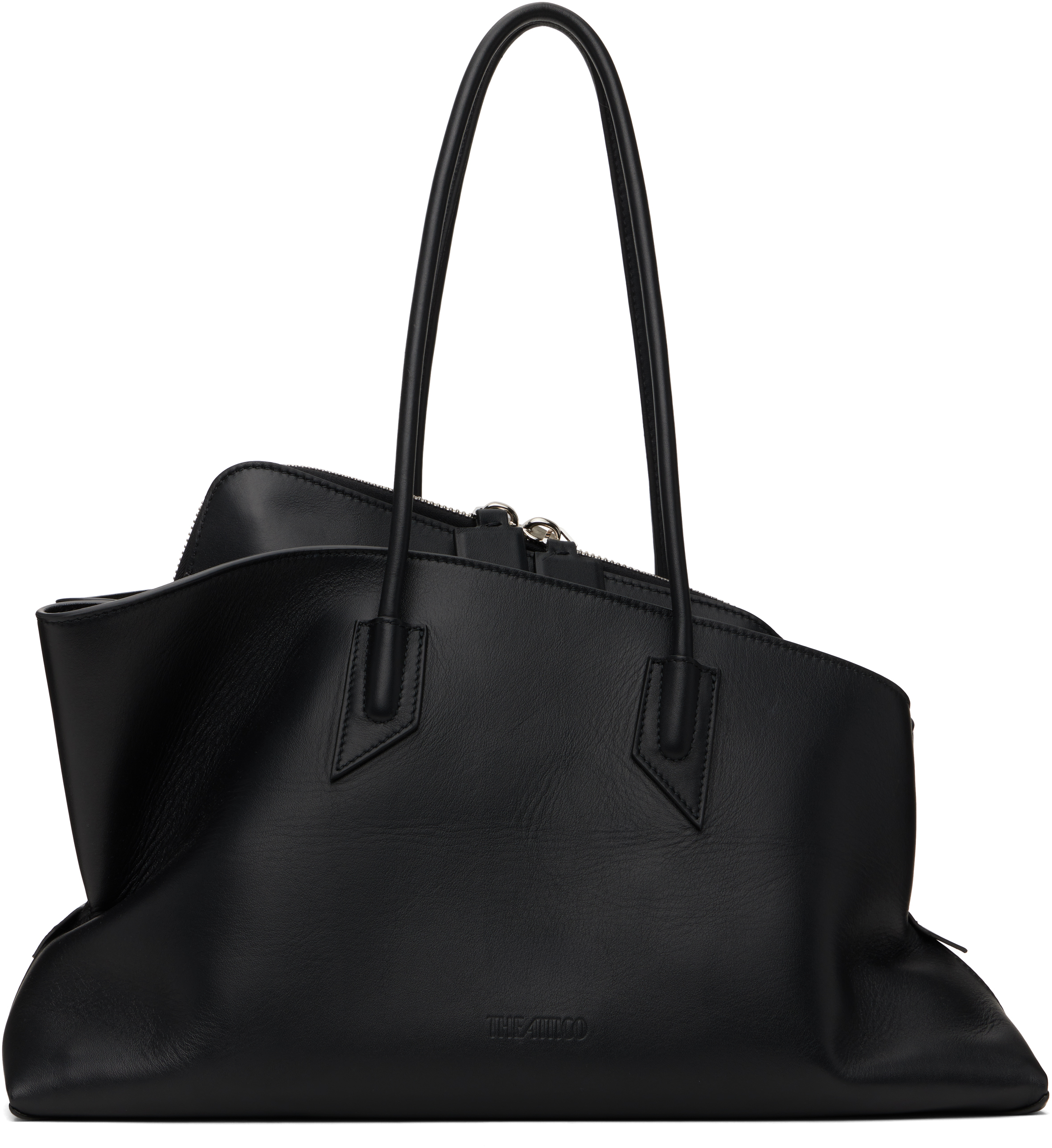 Black 'La Passeggiata Medium' Top Handle Bag