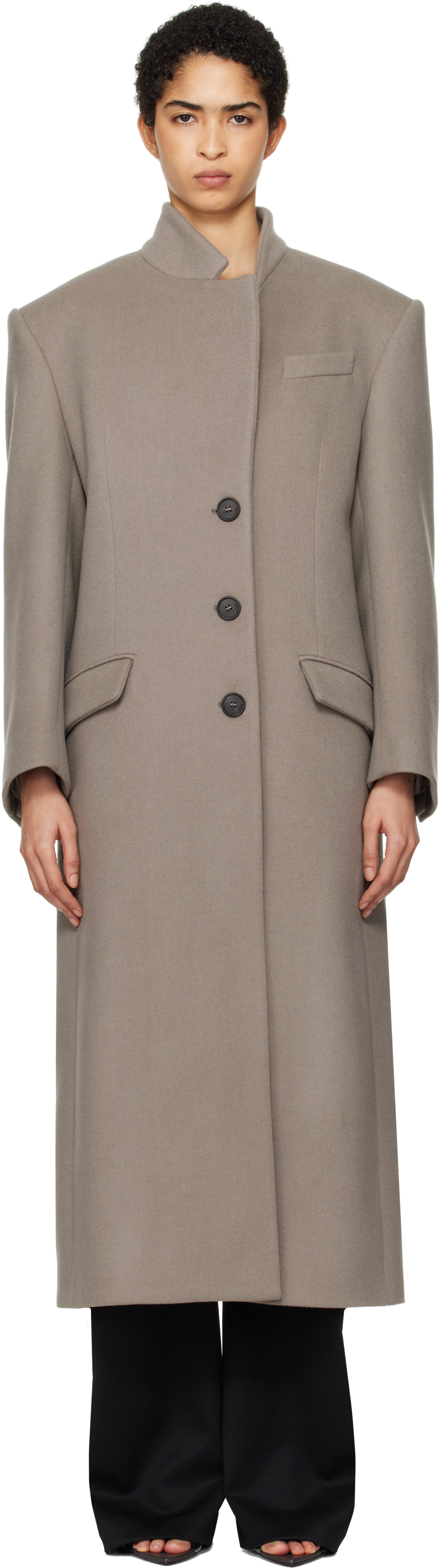 Gray Long Coat