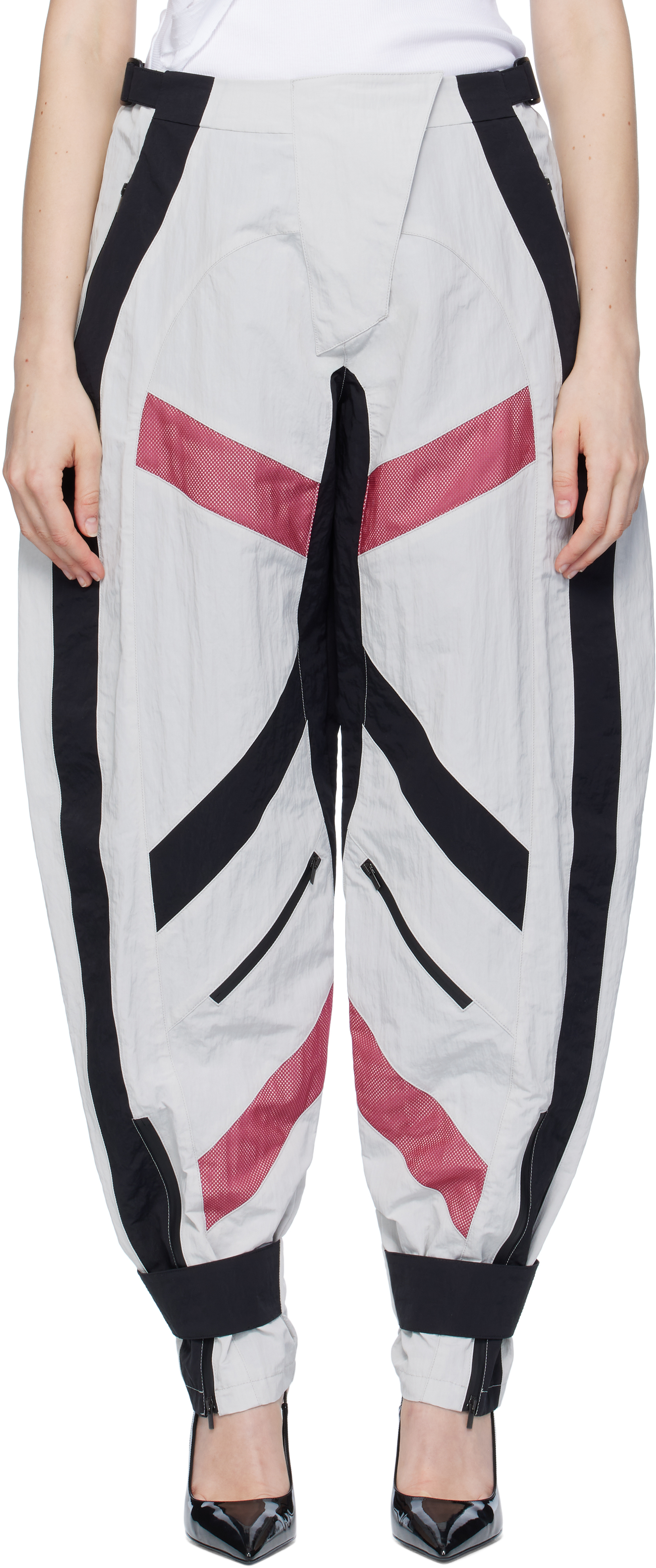 Gray Long Trousers