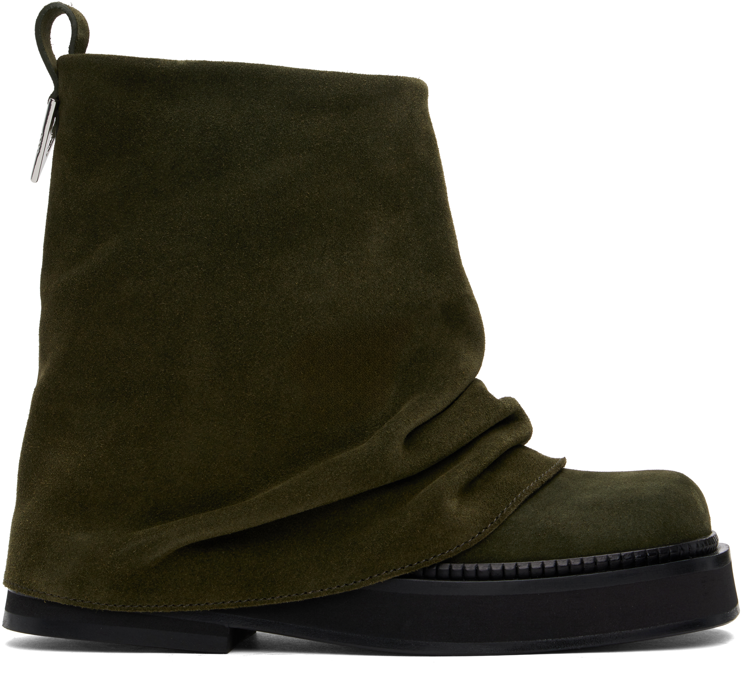 【関税込み】The Attico トープ Robin コンバットブーツ The Attico Robin Boots | Black | FARFETCH JO