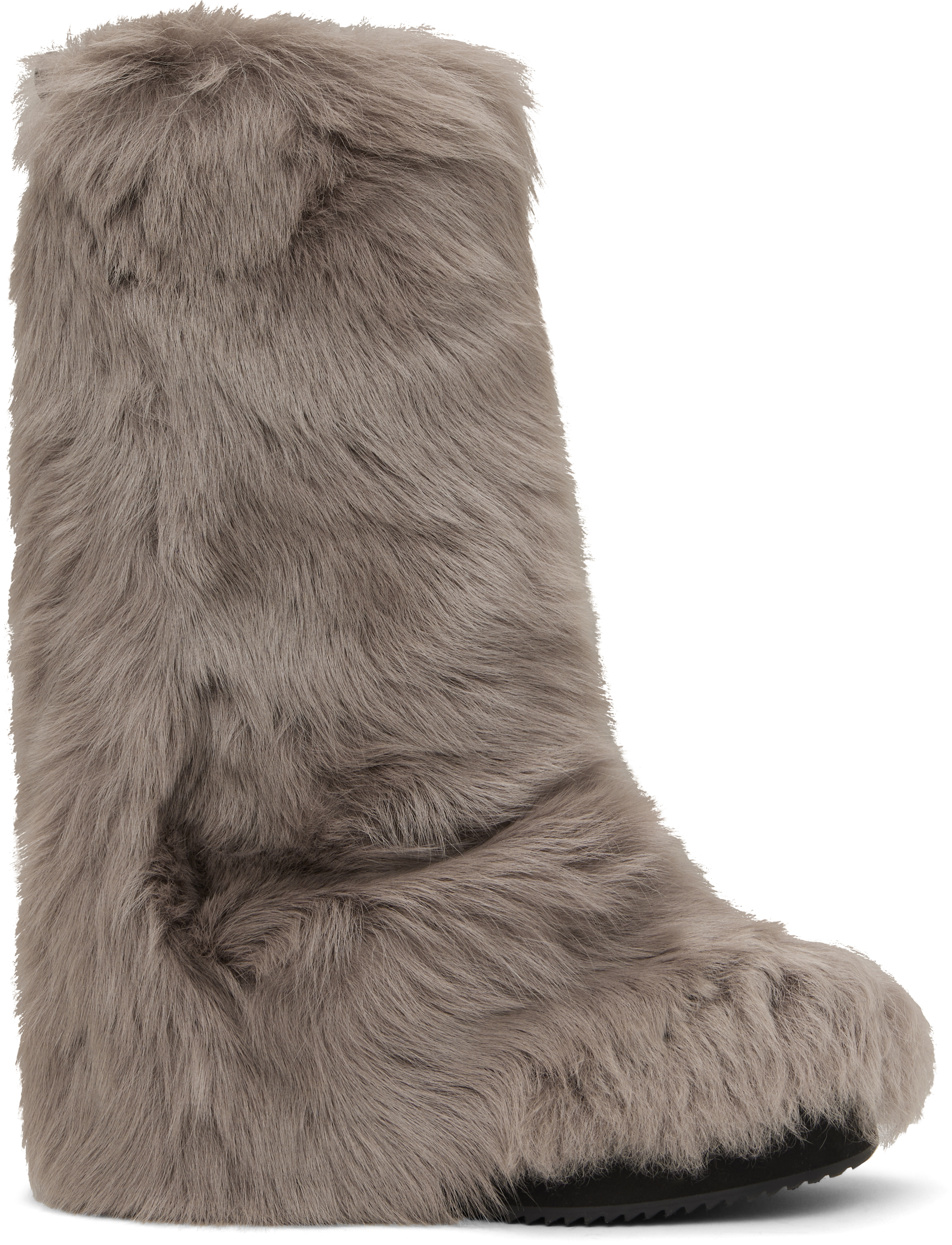 【関税込み】The Attico トープ Robin コンバットブーツ Robin canvas combat boots in beige - The Attico | Mytheresa