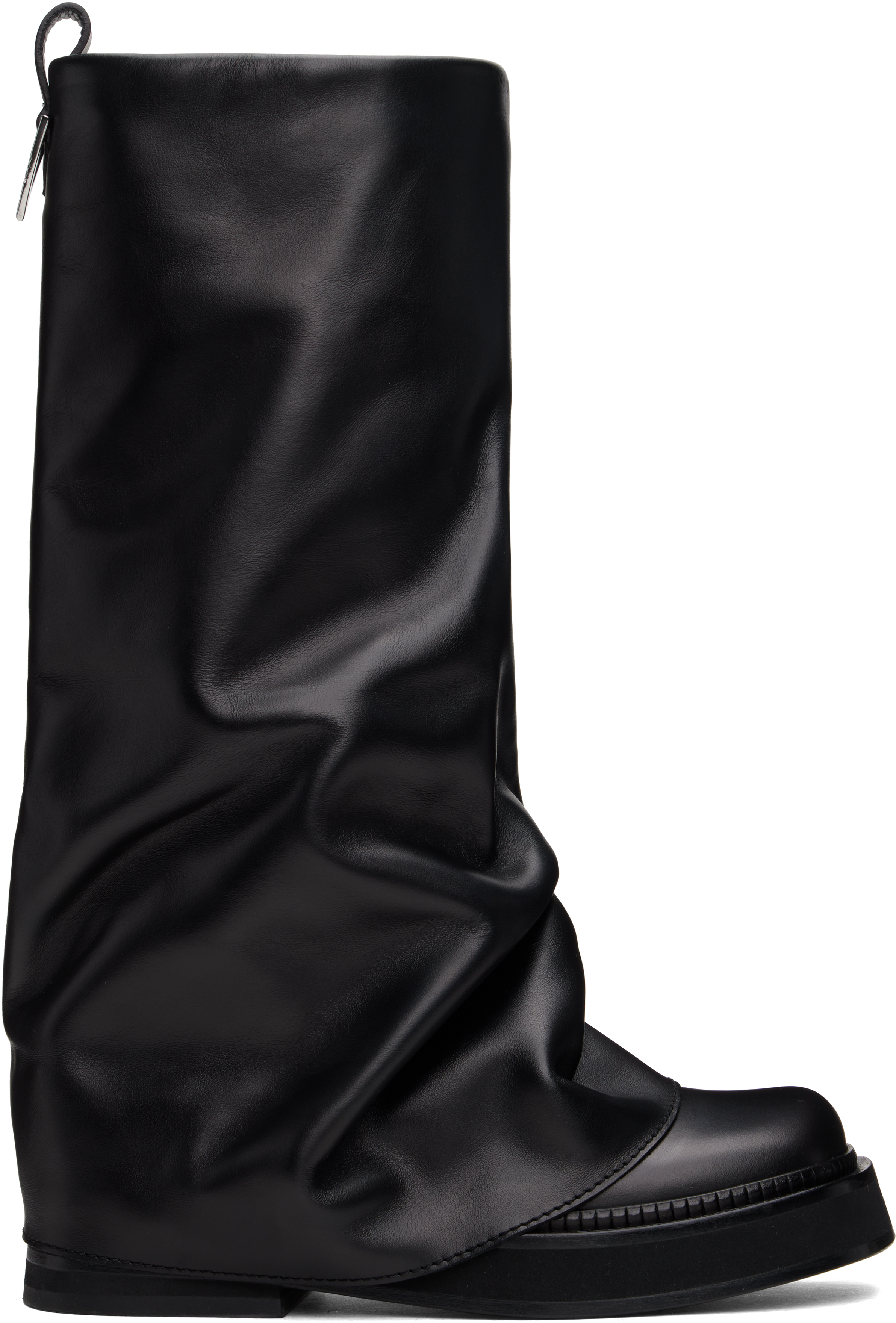 【The Attico】 Venus patentレザーブーツ The Attico - Venus patent leather boots The Attico