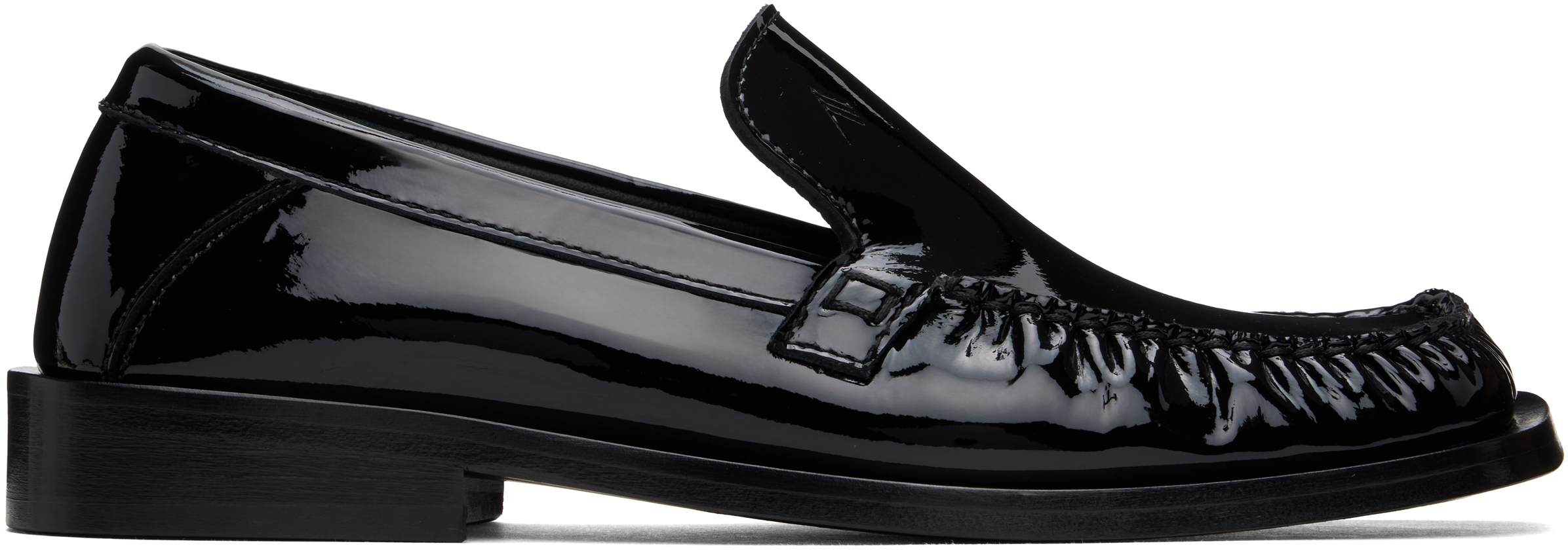 Black Charles Loafers