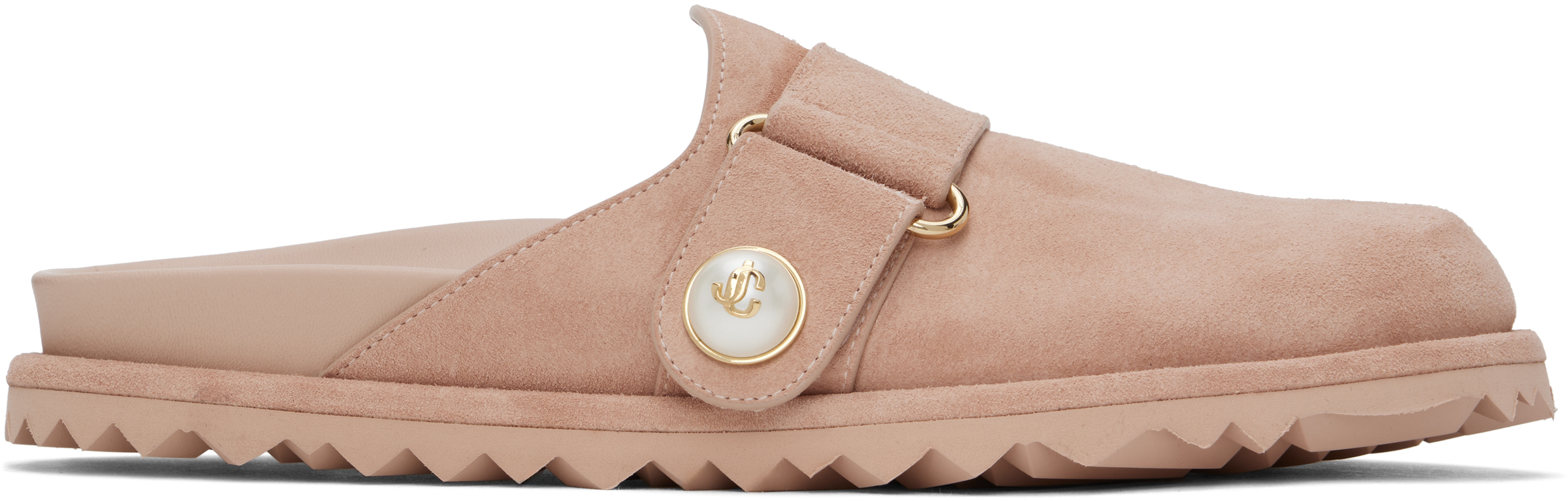 【関税込み】Jimmy Choo ピンク Fayence ミュール Jimmy Chooのピンク Fayence ミュールがセール中