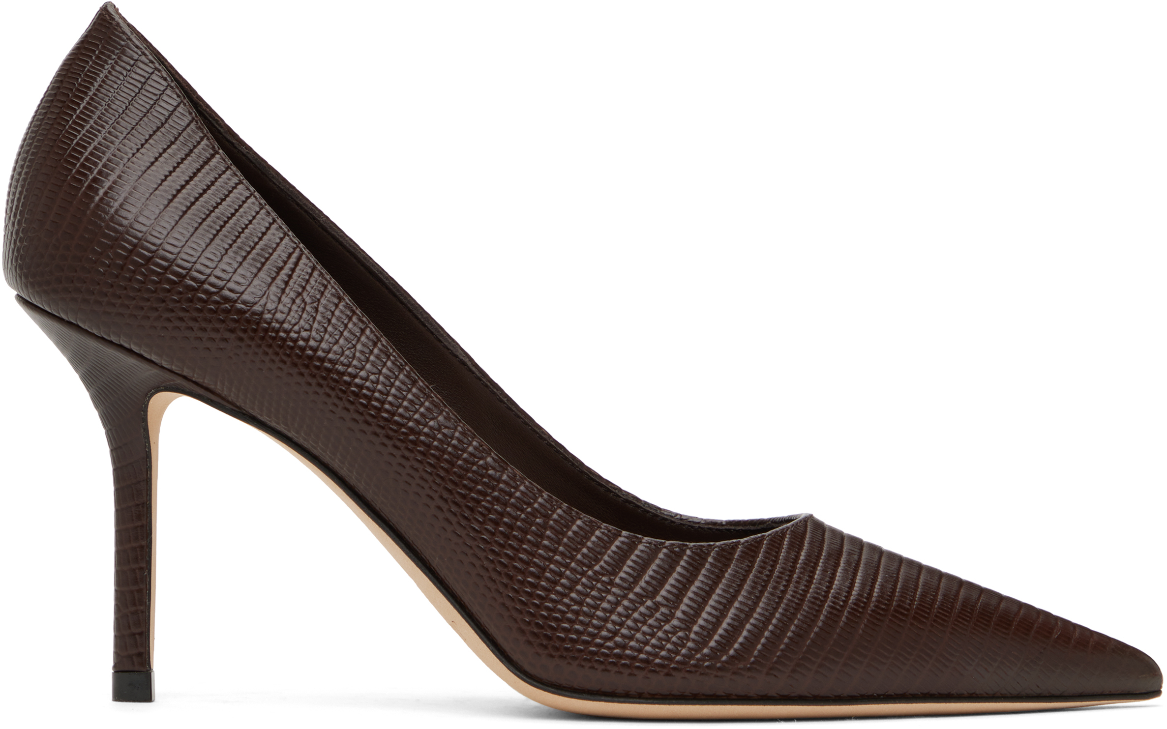 Brown Love 85 Heels by Jimmy Choo on Sale