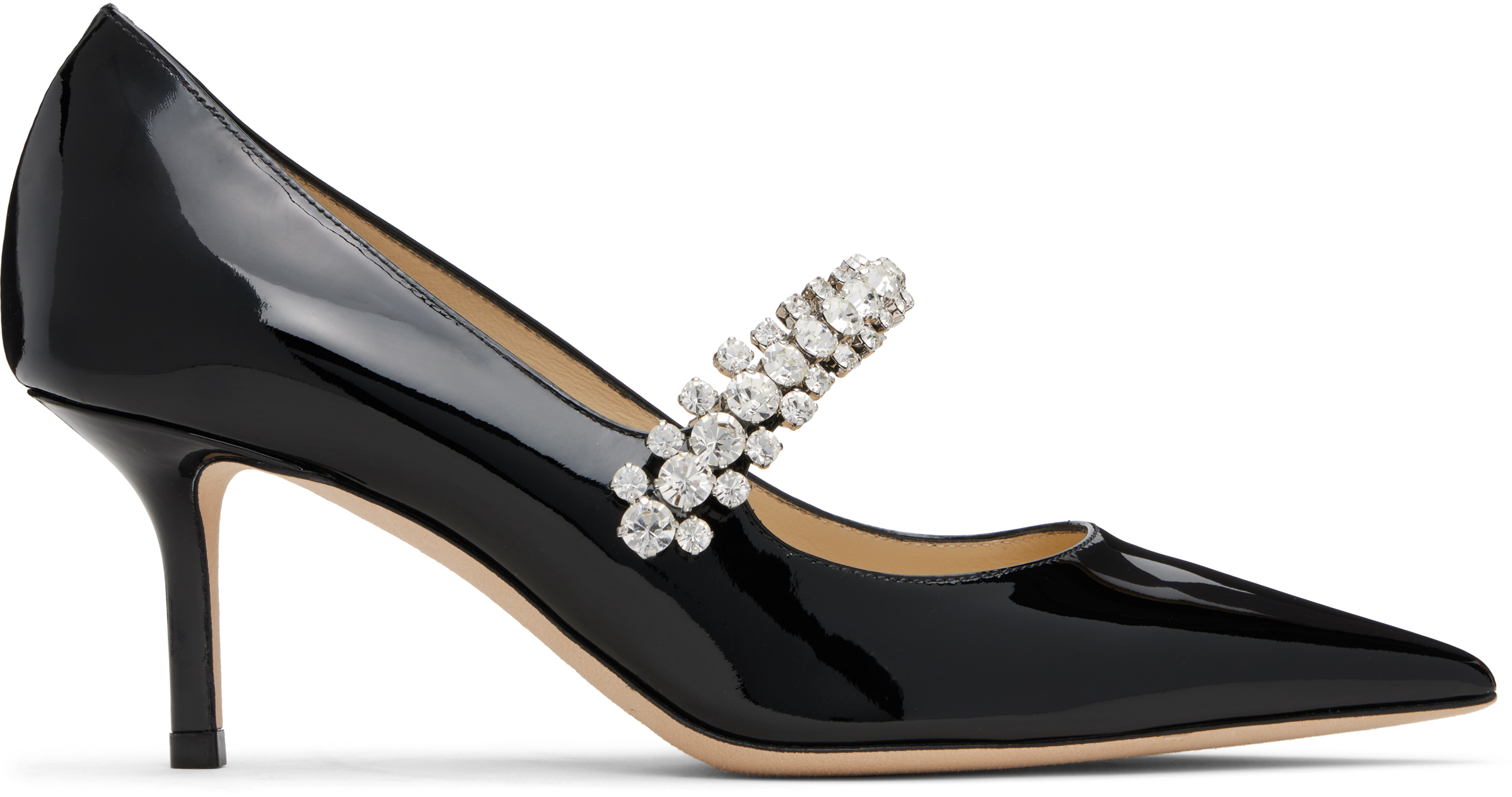 Jimmy Choo Bing 65 Patent Pump In Black