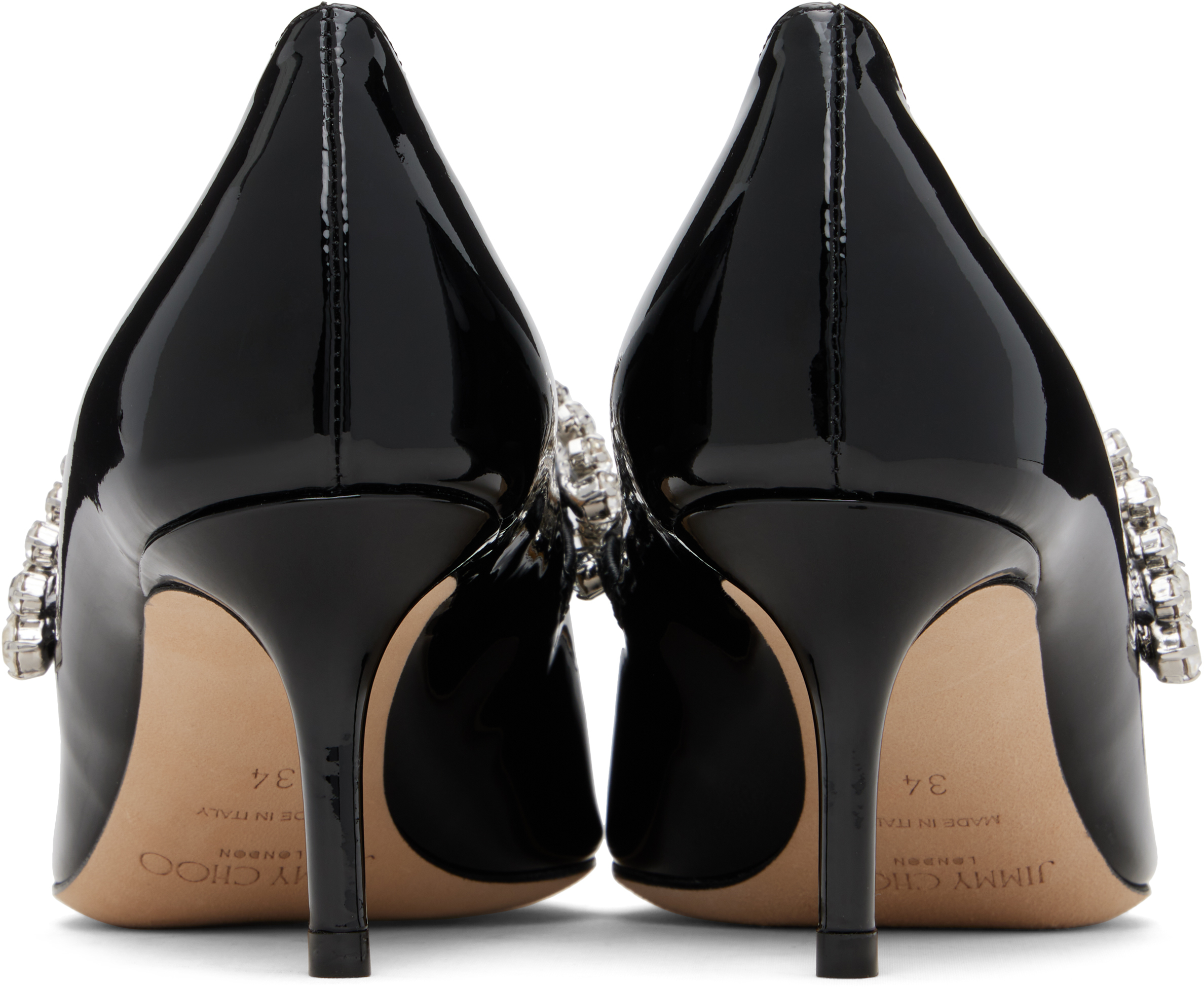 Jimmy Choo Bing 65 Patent Pump In Black