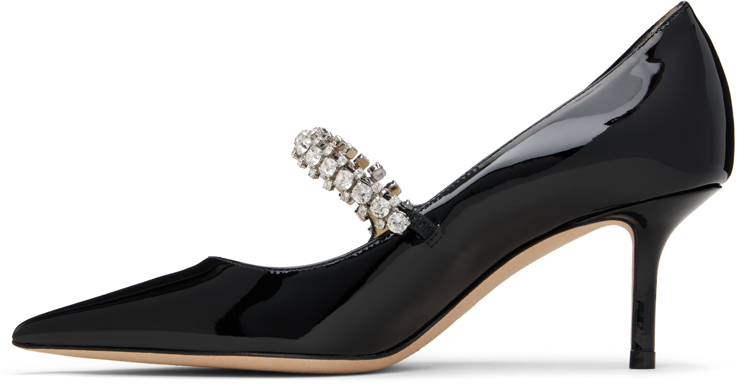 Jimmy Choo Bing 65 Patent Pump In Black
