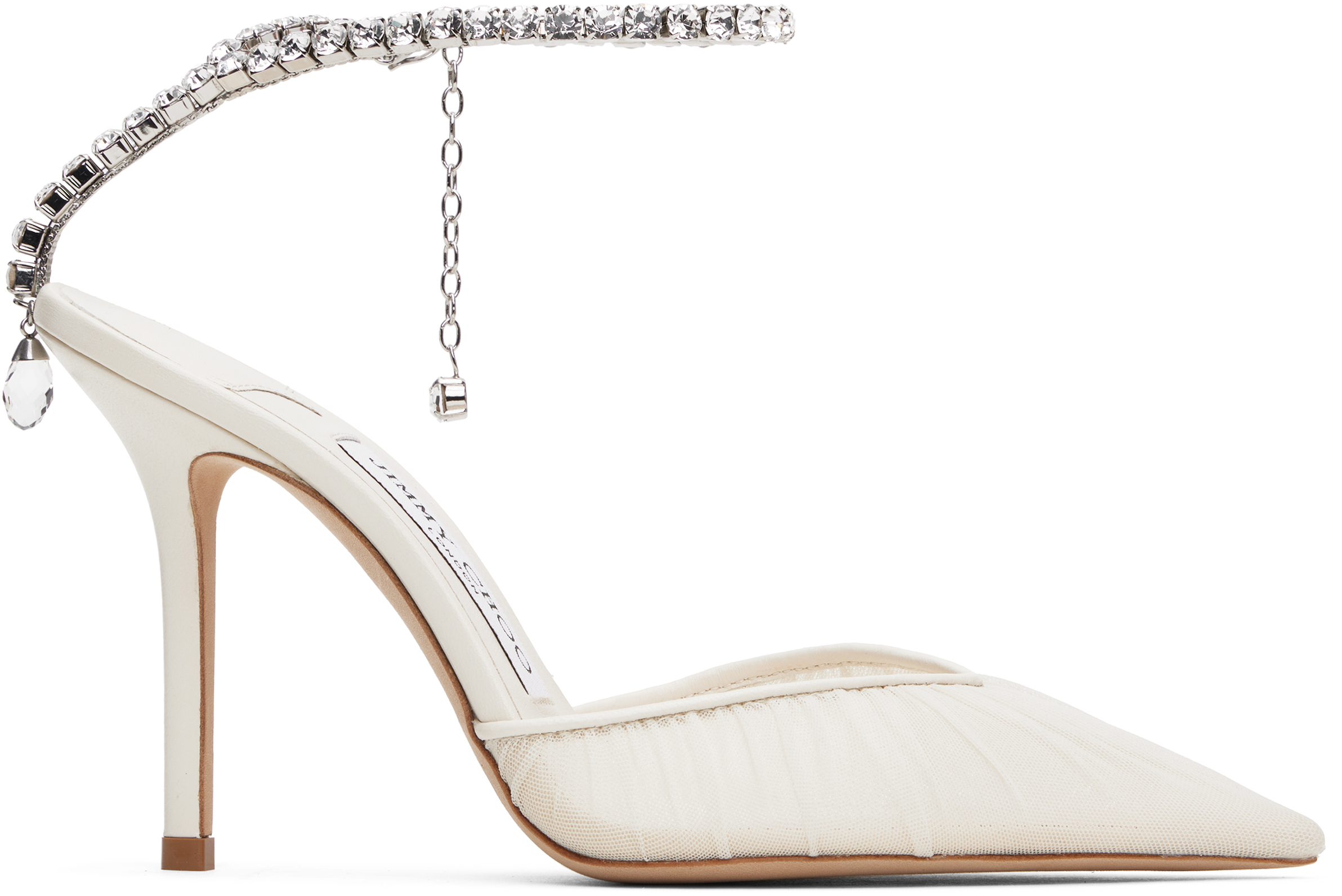 ◆正規品・新品◆Jimmy Choo Saeda 100 Black Suede Pumps with Crystal Embellishment | SAEDA 100