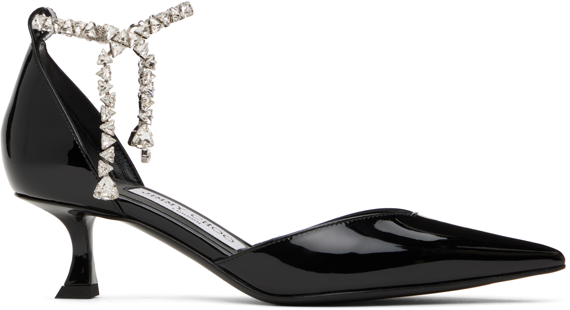 Black Stevie 50 Heels by Jimmy Choo on Sale