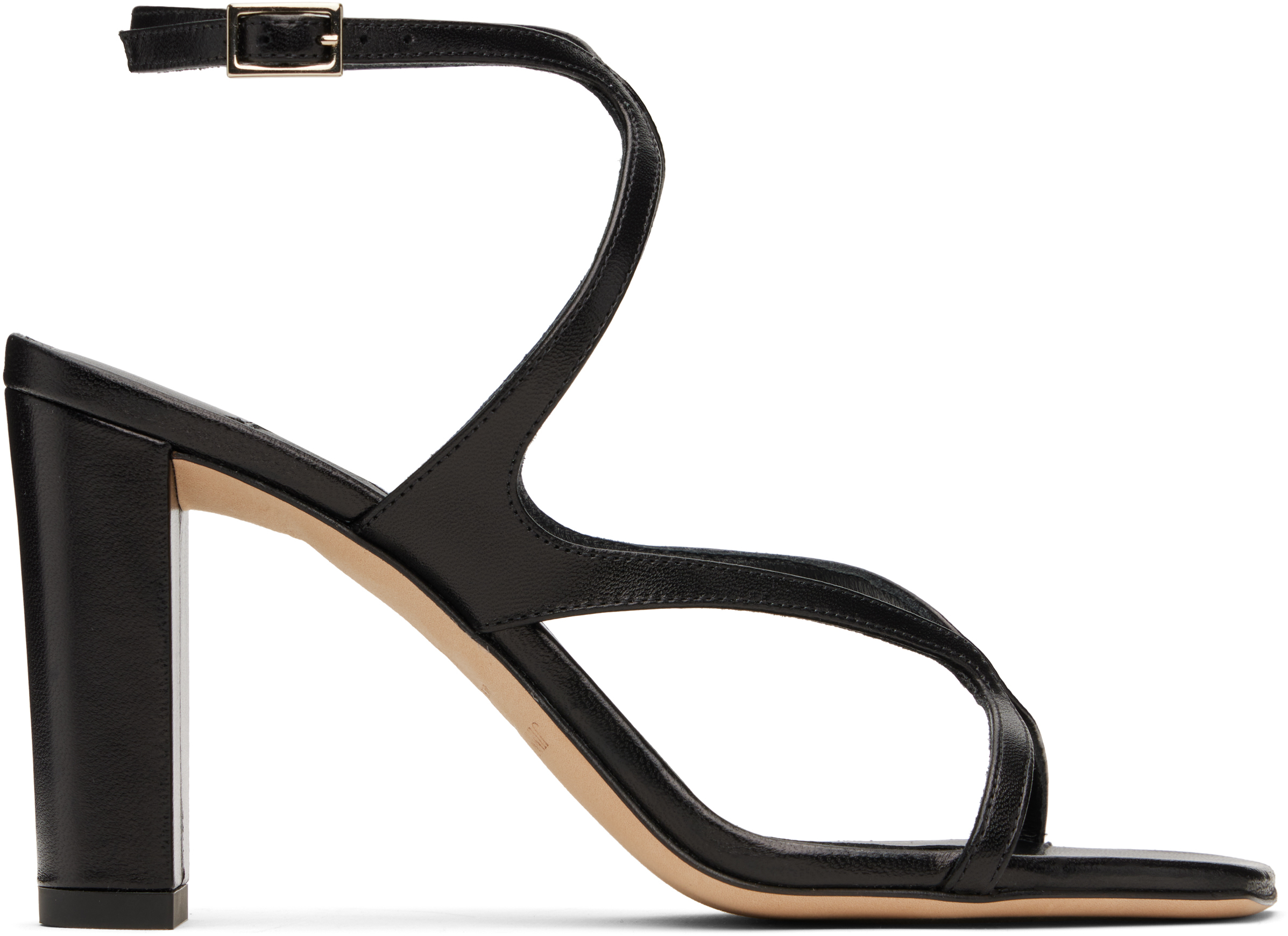 【関税込み】Jimmy Choo ブラック Azie 85 ヒールサンダル Jimmy Choo: ブラック Azie 85 ヒールサンダル | SSENSE 日本