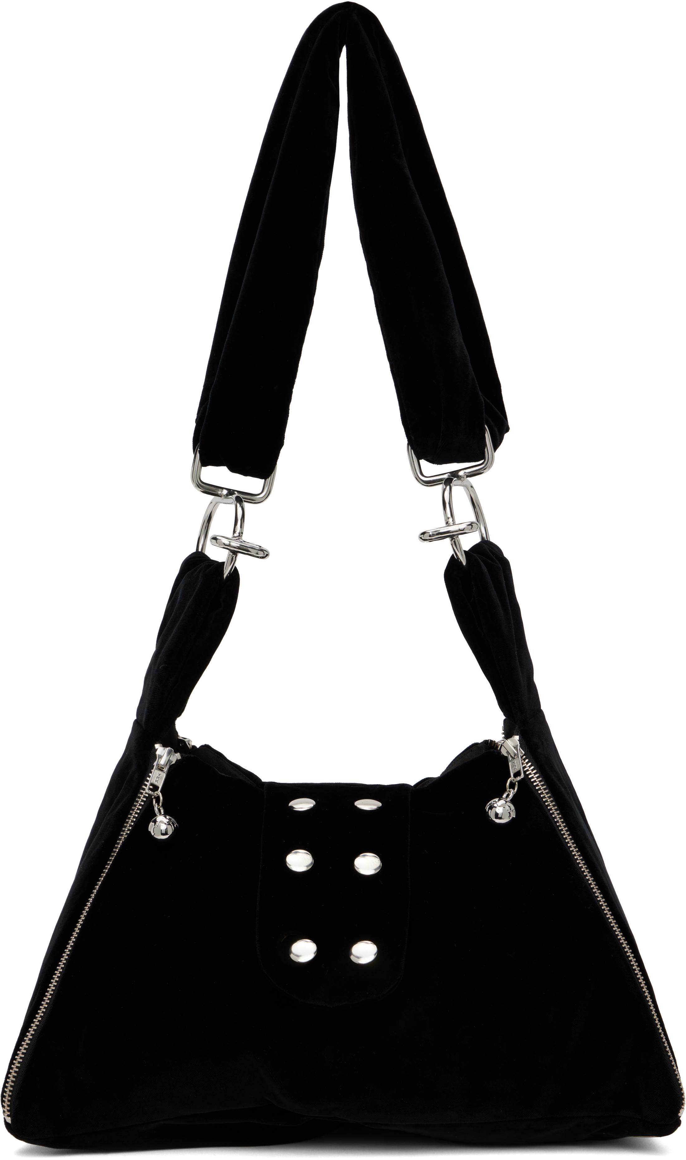 Black Mini Pyramid Bag