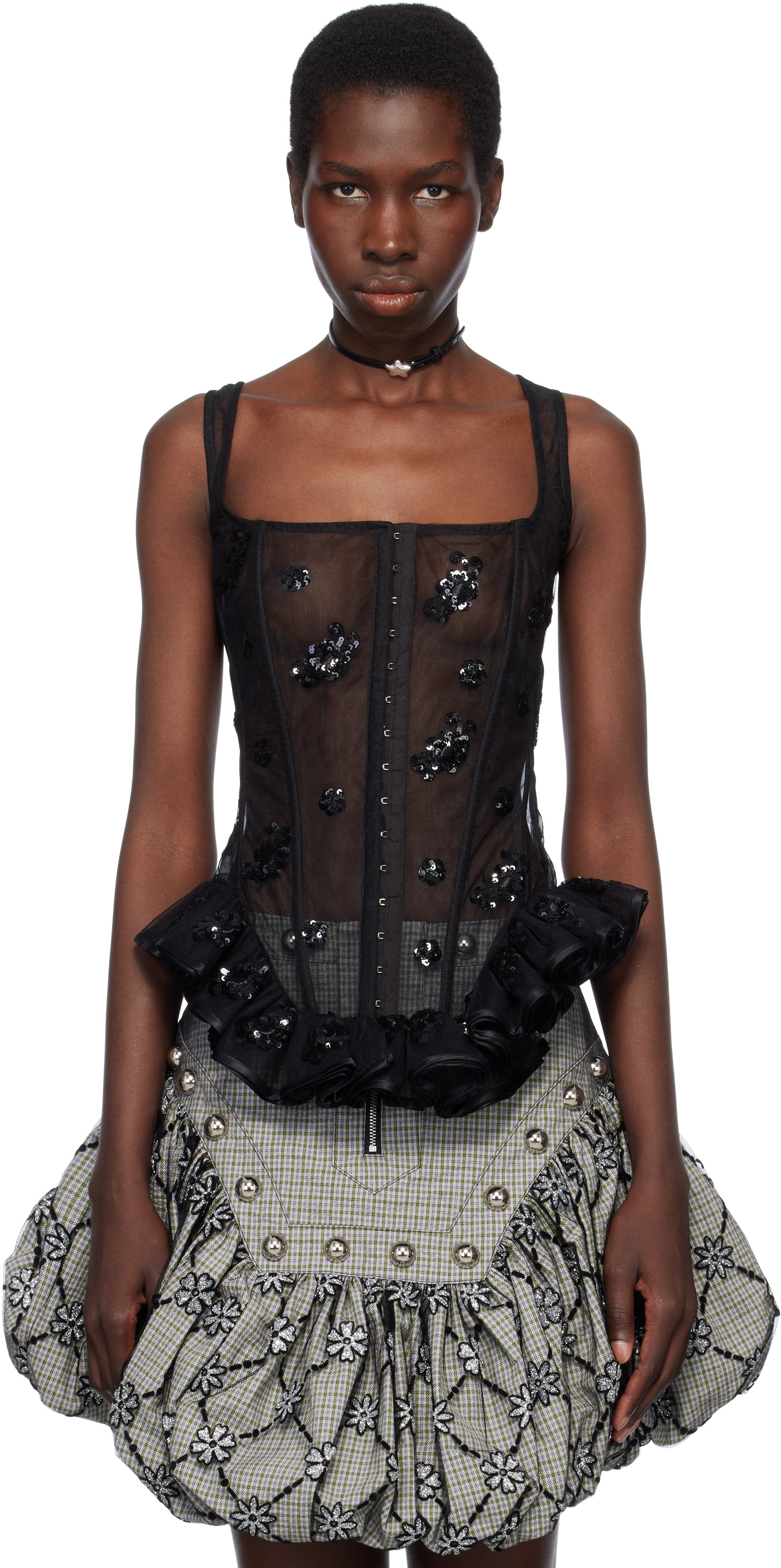 Black Afly Corset