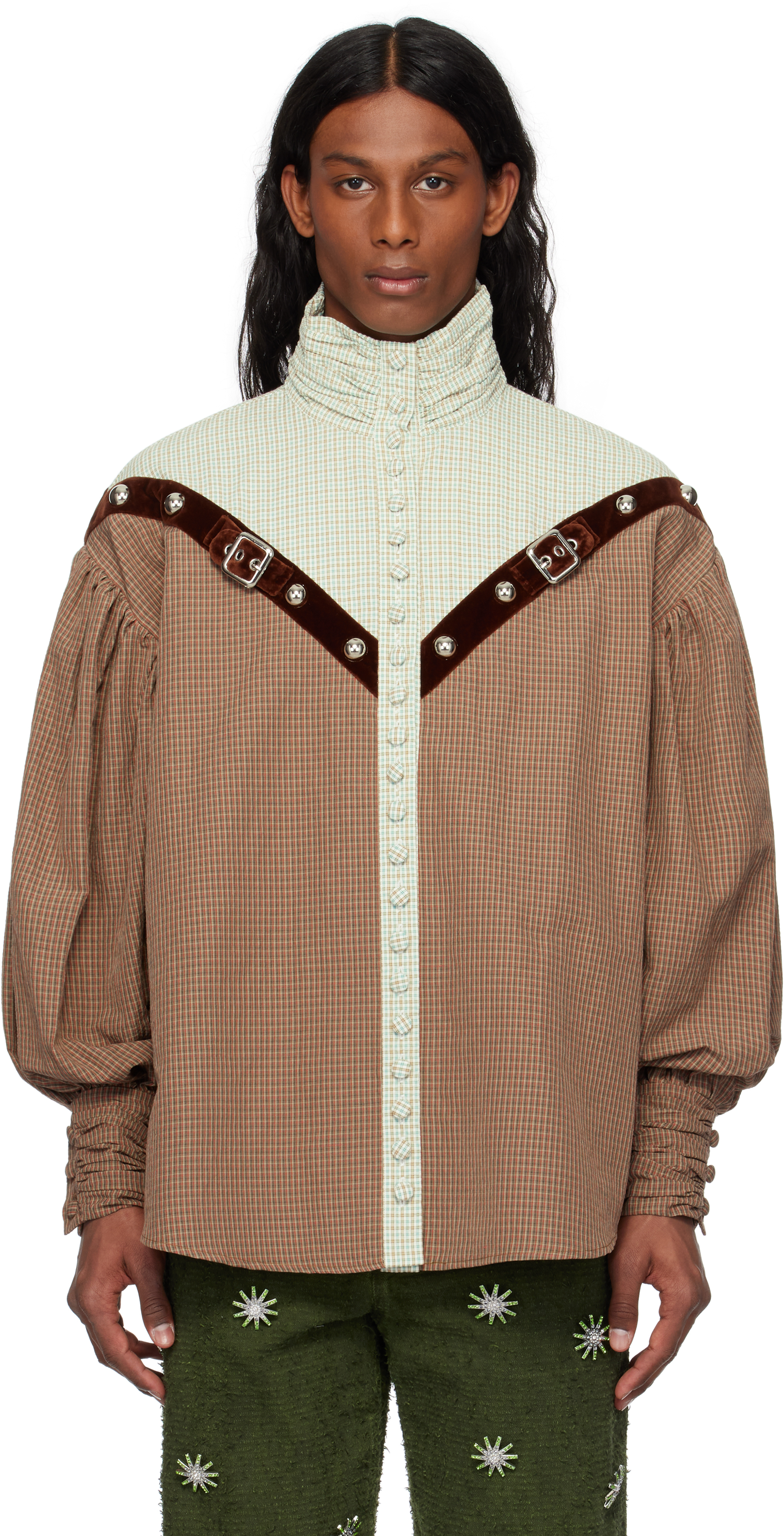 Brown & Green Atwixt Shirt