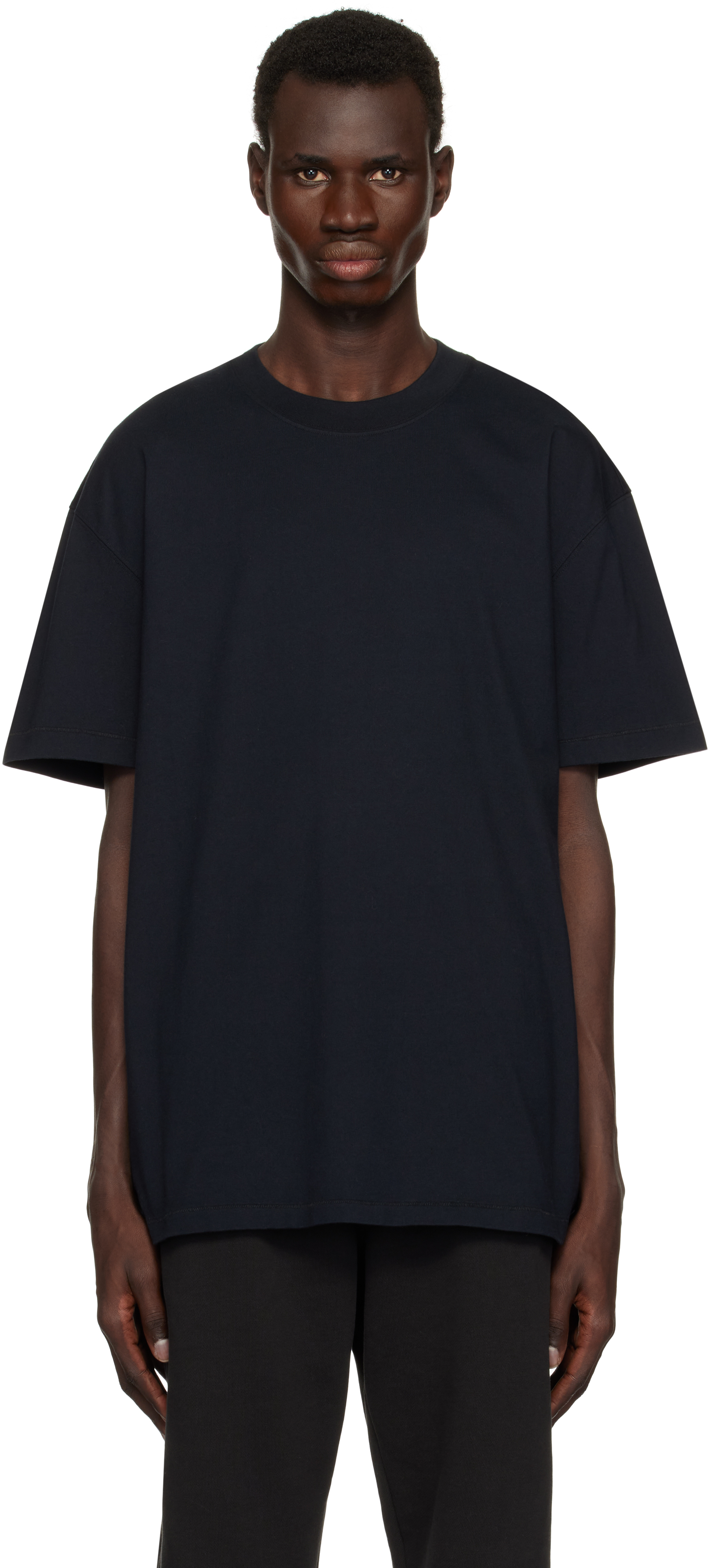 【関税込み】Ahluwalia &PaulSmith SSENSE限定 ブラック Tシャツ ahluwalia-and-paul-smith-