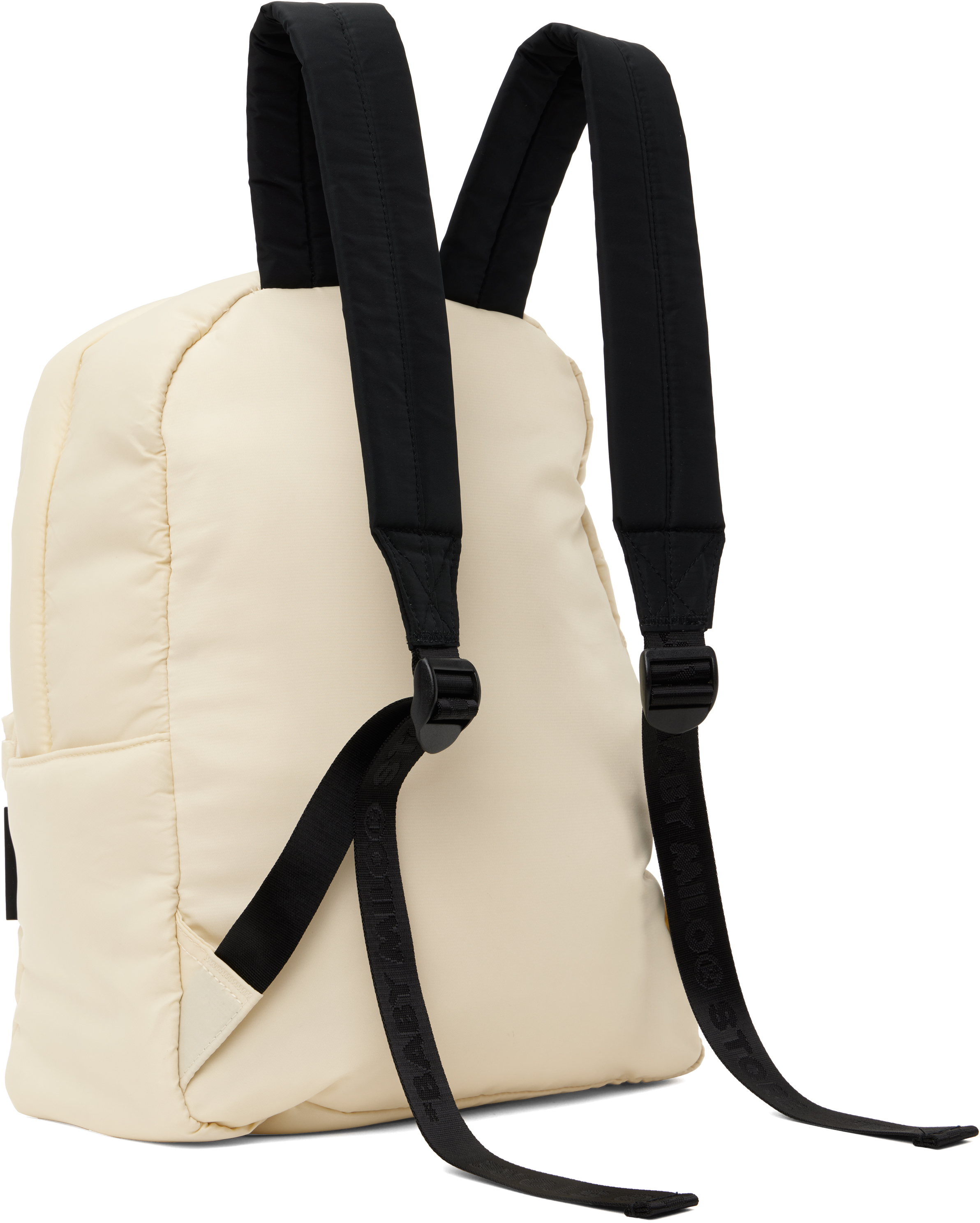 Bape Off-white Baby Milo Medium Backpack In Ivx