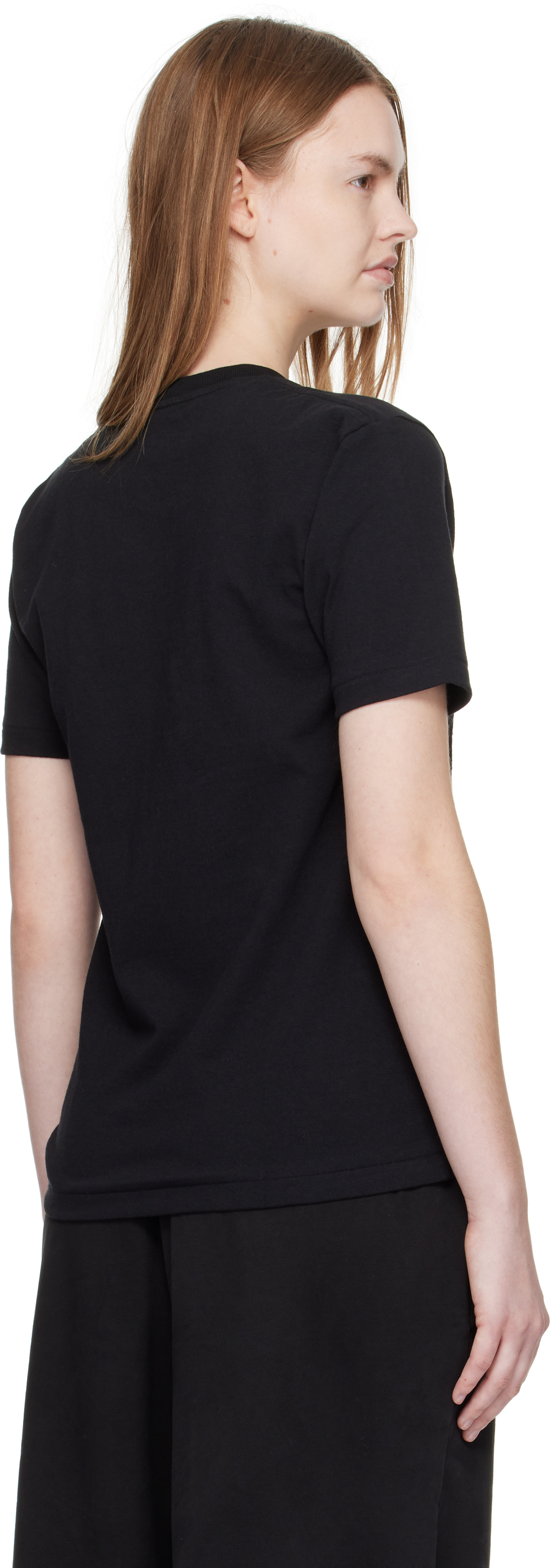 Bape Black Crystal Stone Shark T-shirt In Black