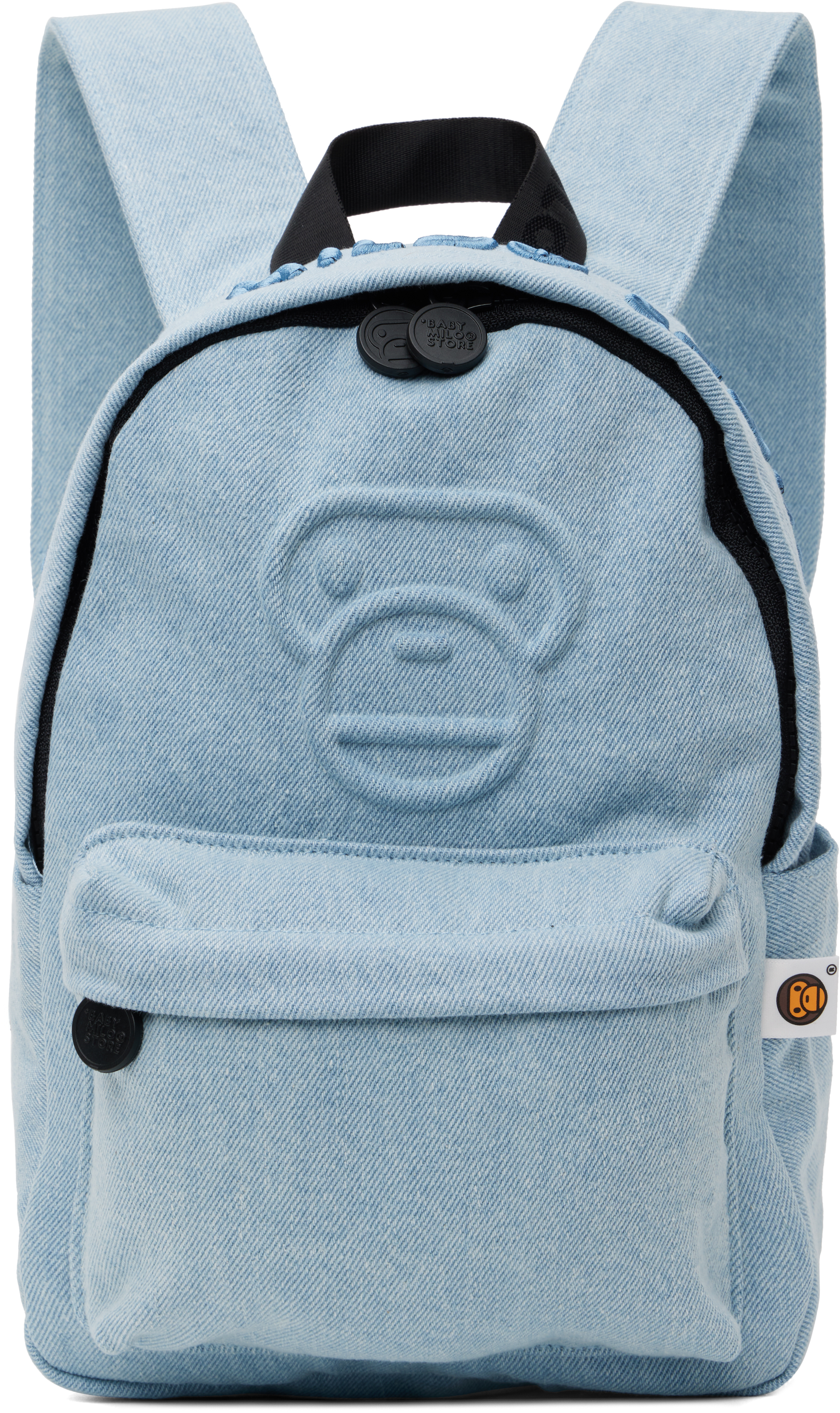 Blue Baby Milo Denim Mini Backpack