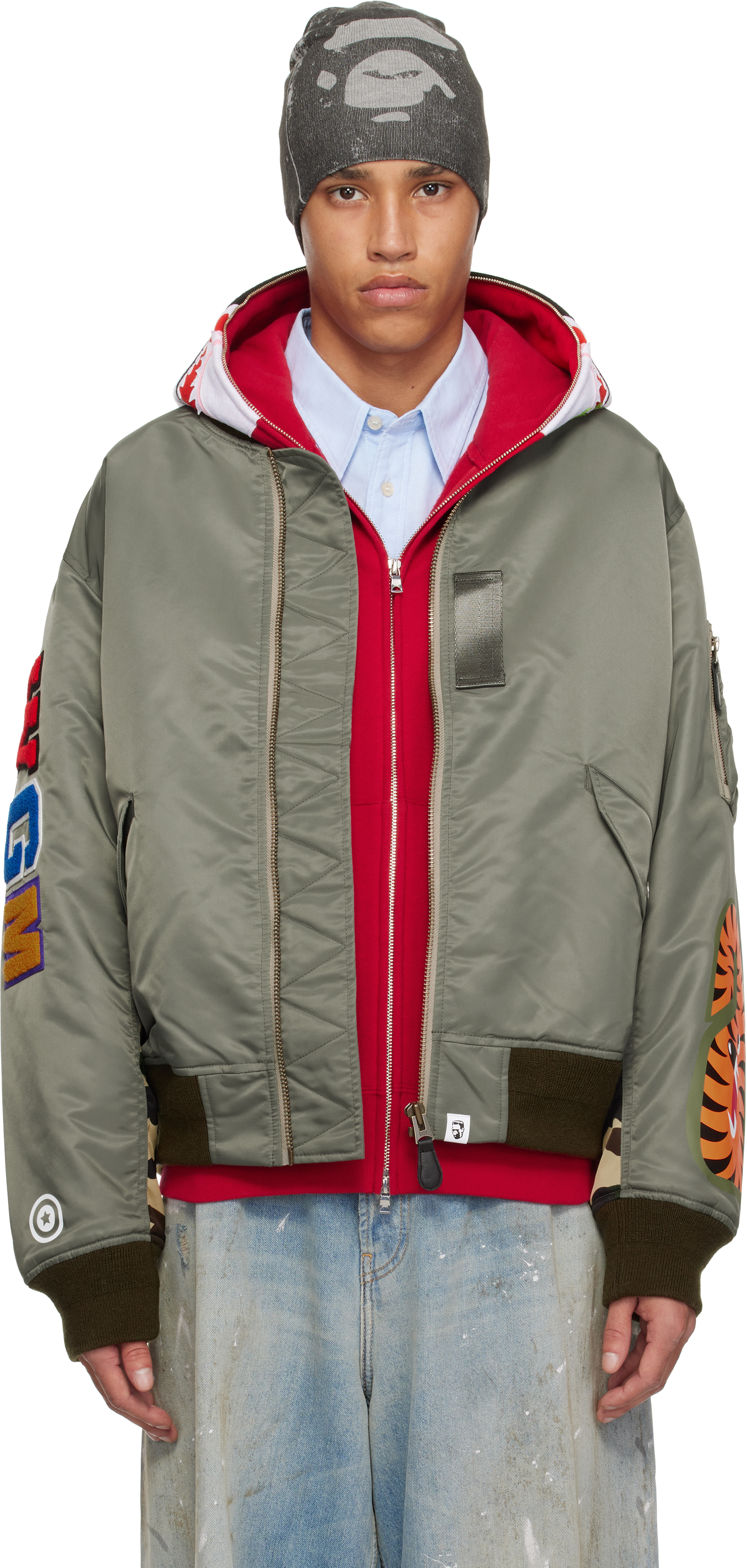Bape jackets & coats for Men | SSENSE Bape jackets & coats for Men | SSENSE