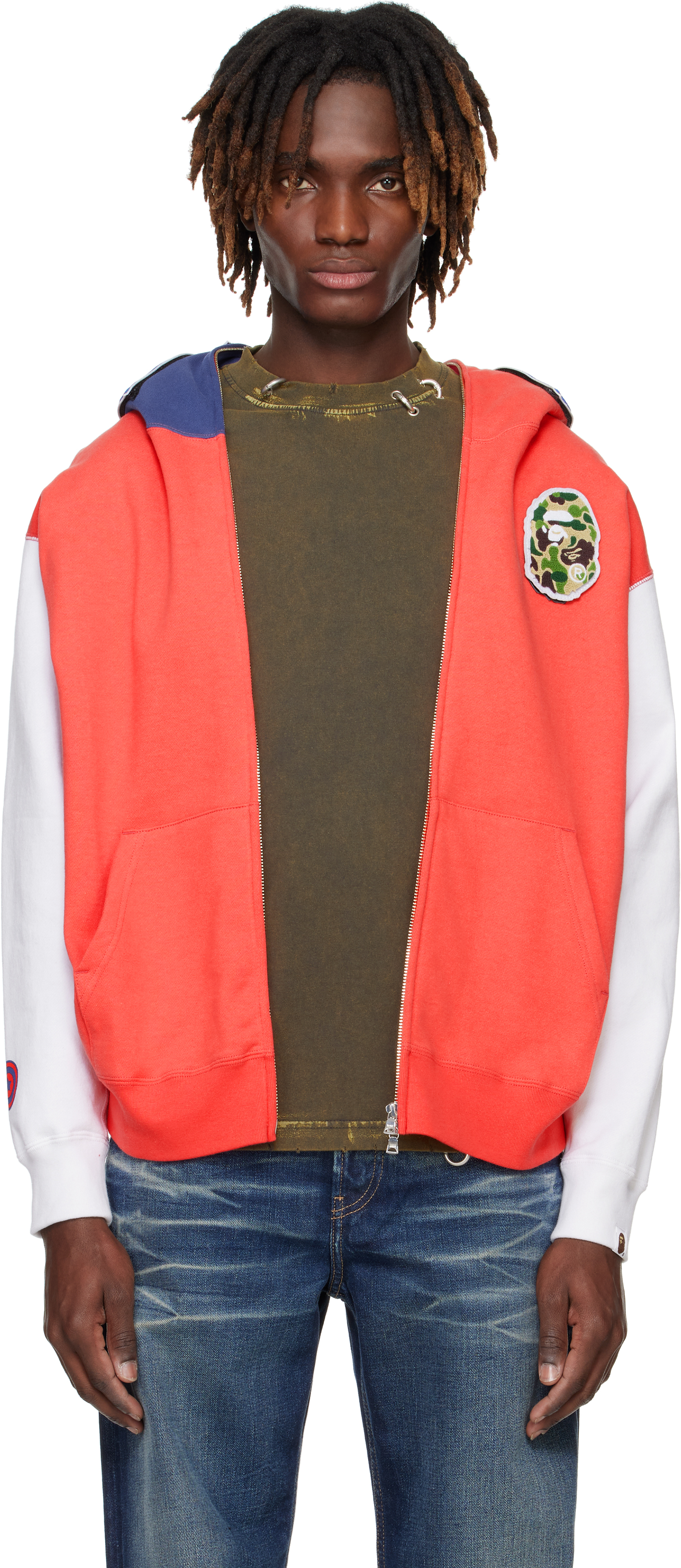 Carp レッド フルジップジャケット RED KAP REDKAP アウター【新品 正規品】 レッドキャップ ワーク