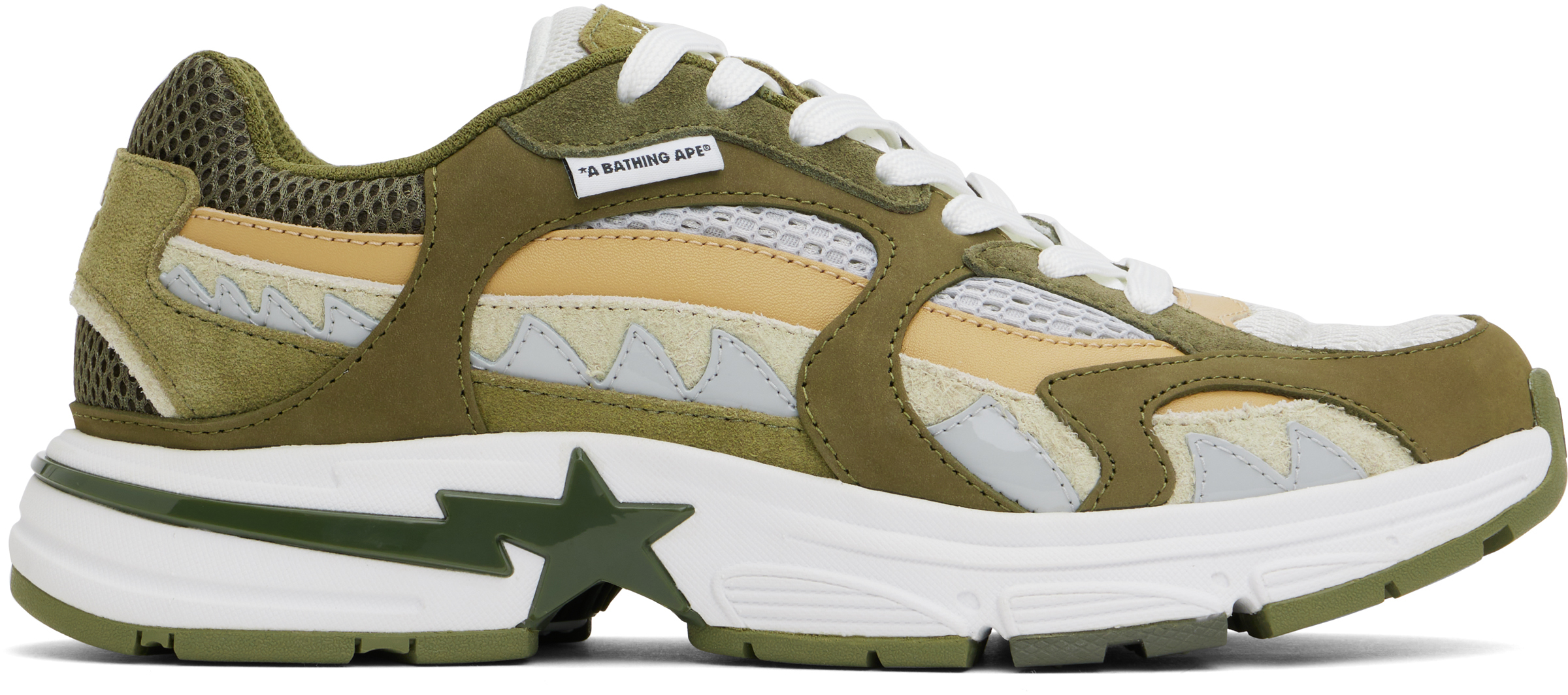 Khaki Shark STA #2 Sneakers