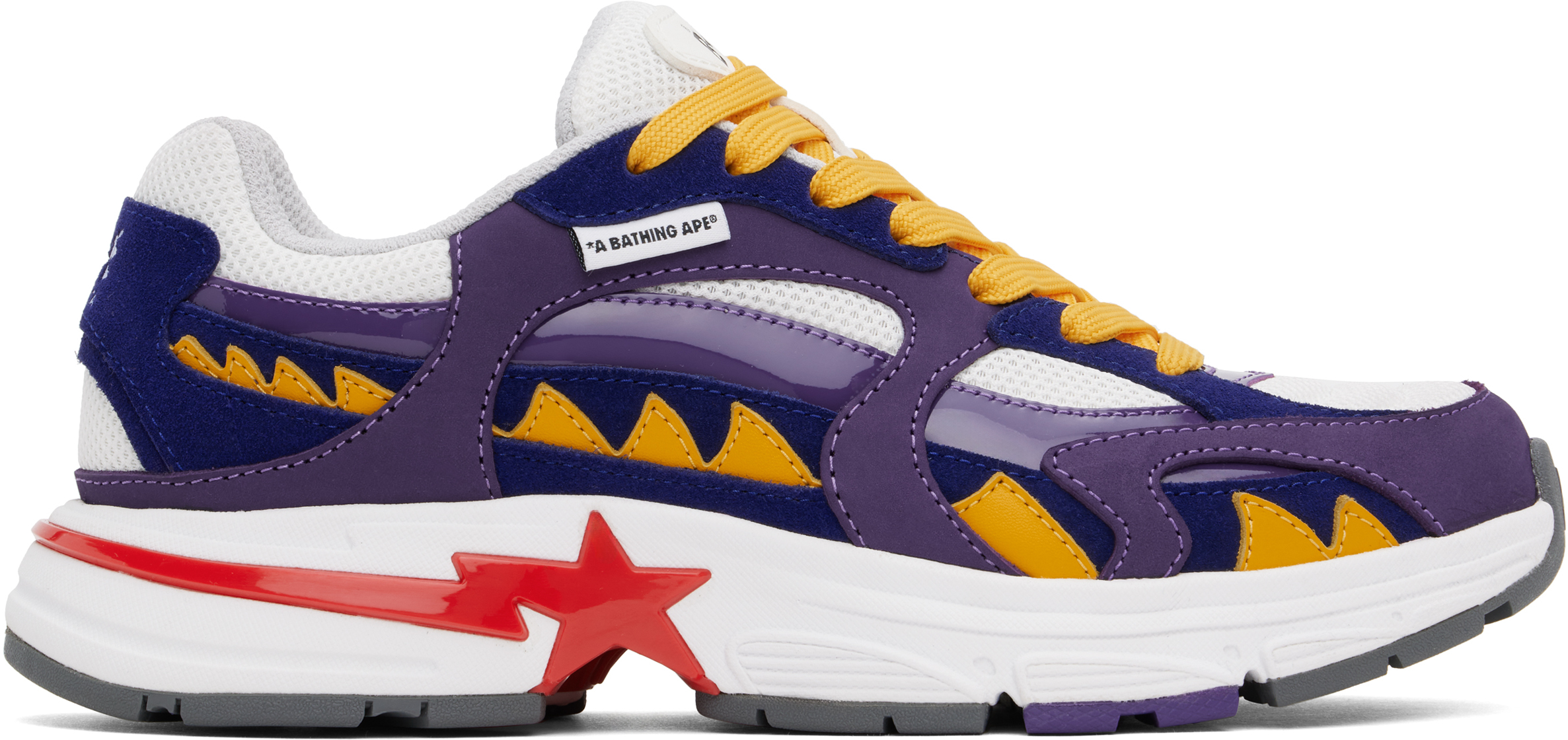 Blue & Purple Shark STA US M1 Sneakers