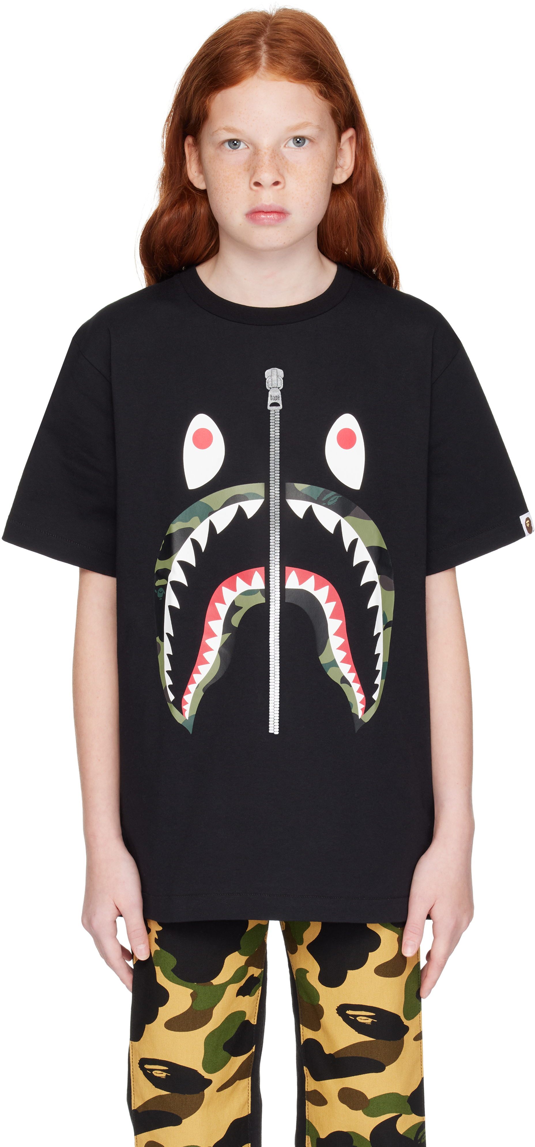 Bape abc camo shark tee online