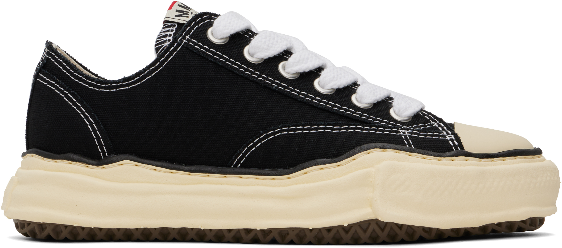 Black Peterson VL OG Sole Canvas Low-Top Sneakers